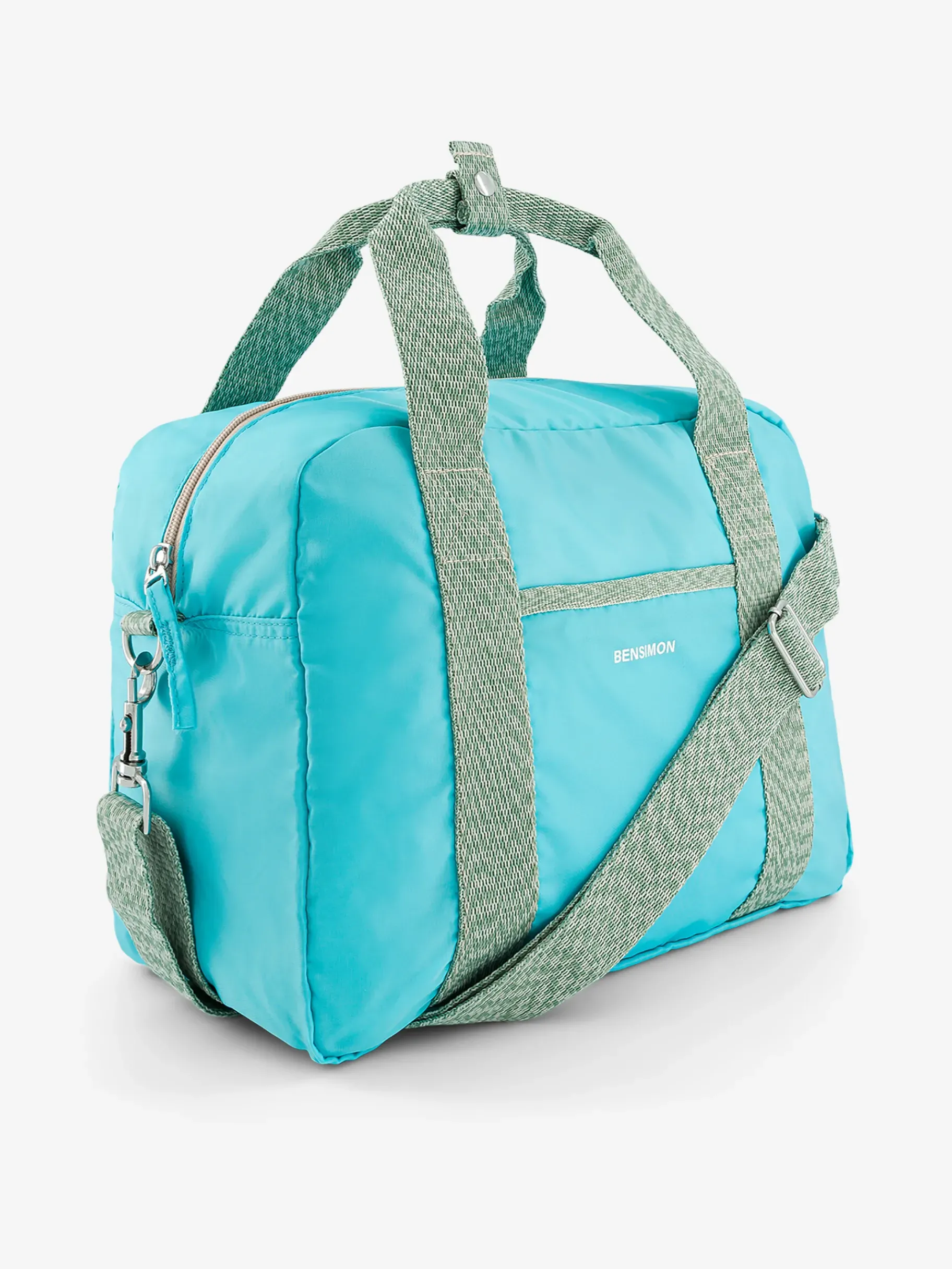 BENSIMON Color Line|Sacs Porté Épaule<All day bag TURQUOISE
