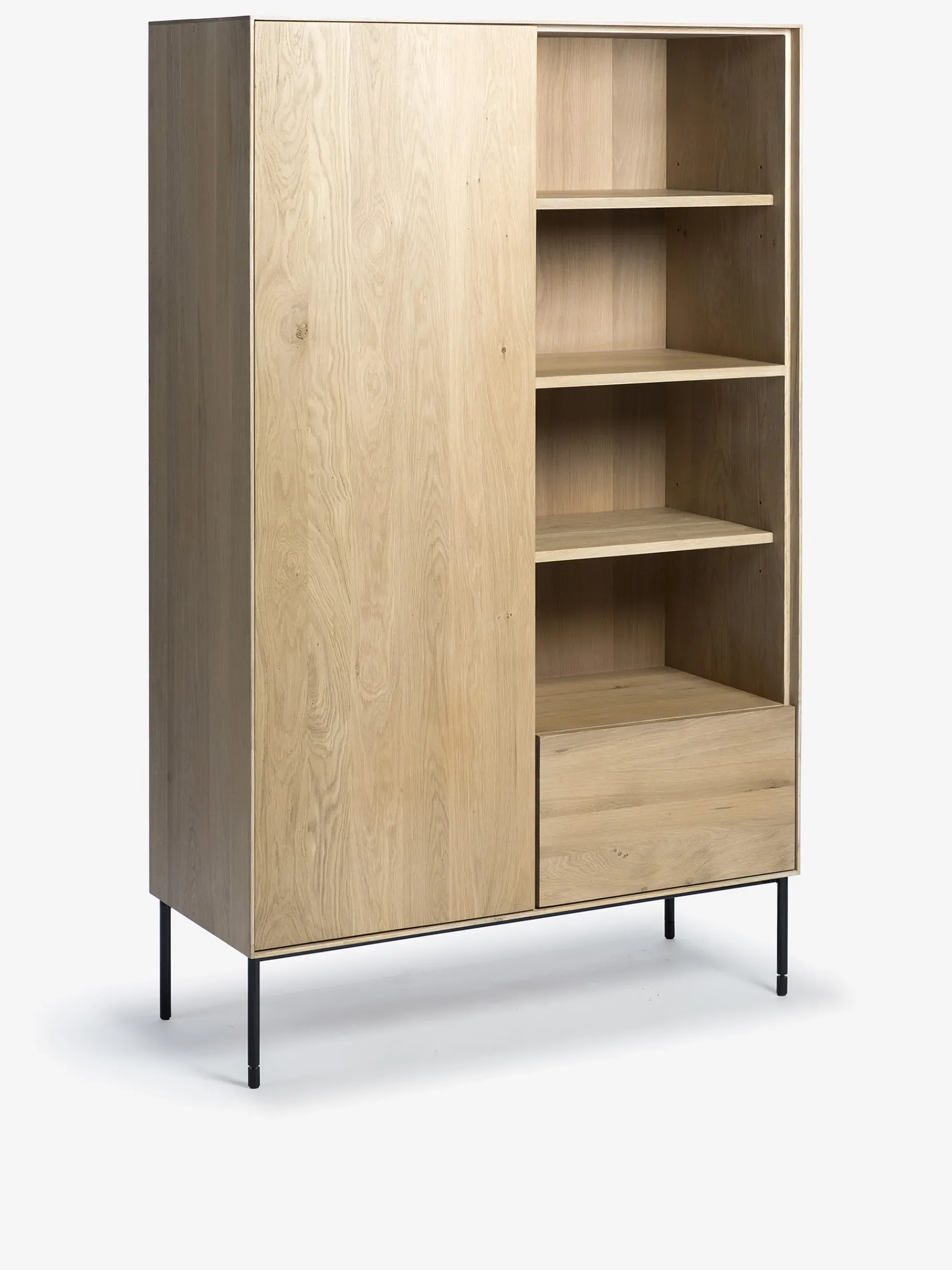 BENSIMON Rangement<Armoire bird 1 porte 1 tiroir chene massif - ethnicraft #ffffff