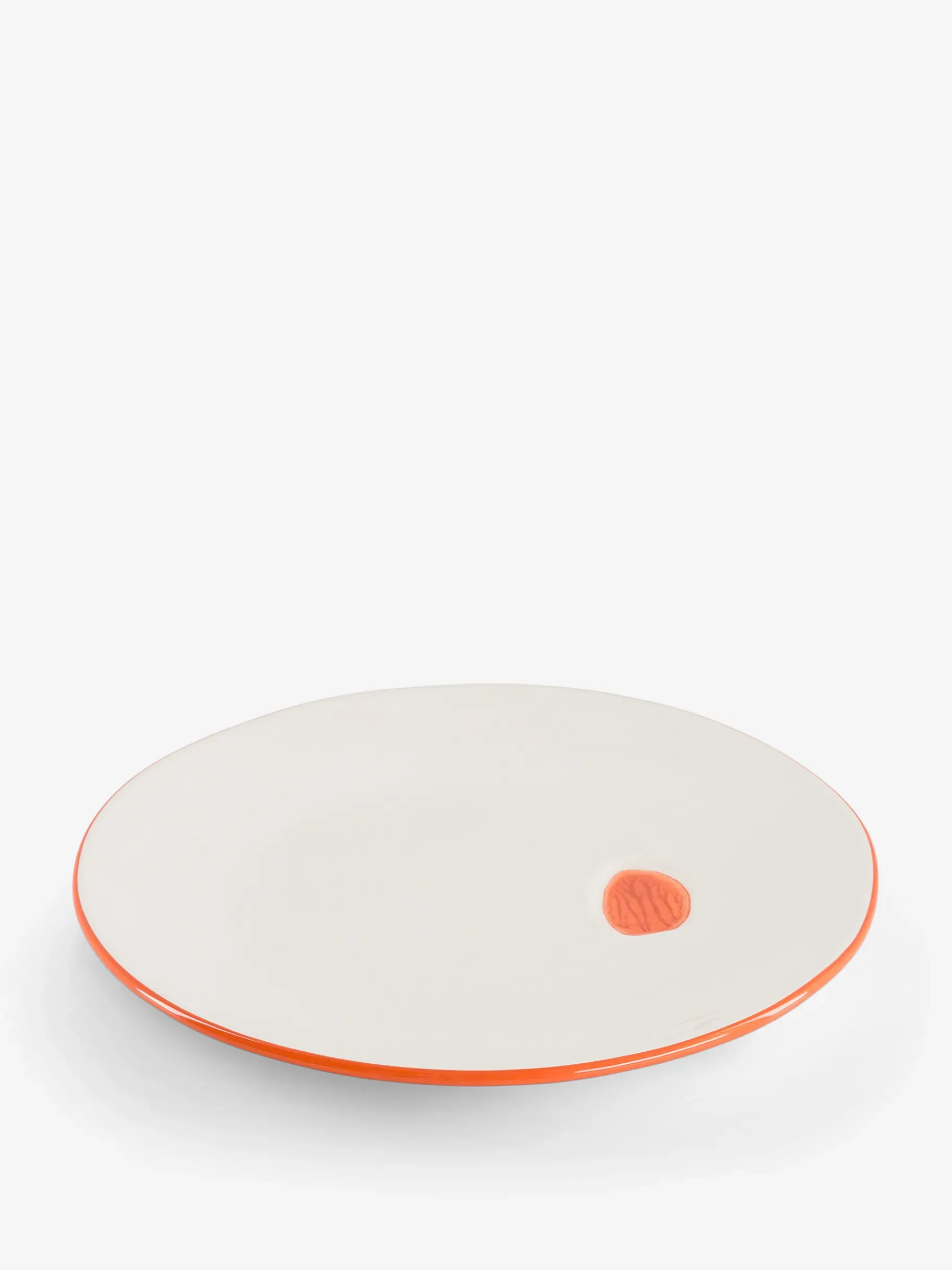 BENSIMON Assiettes<Assiettte s stamp d21 BURNT ORANGE