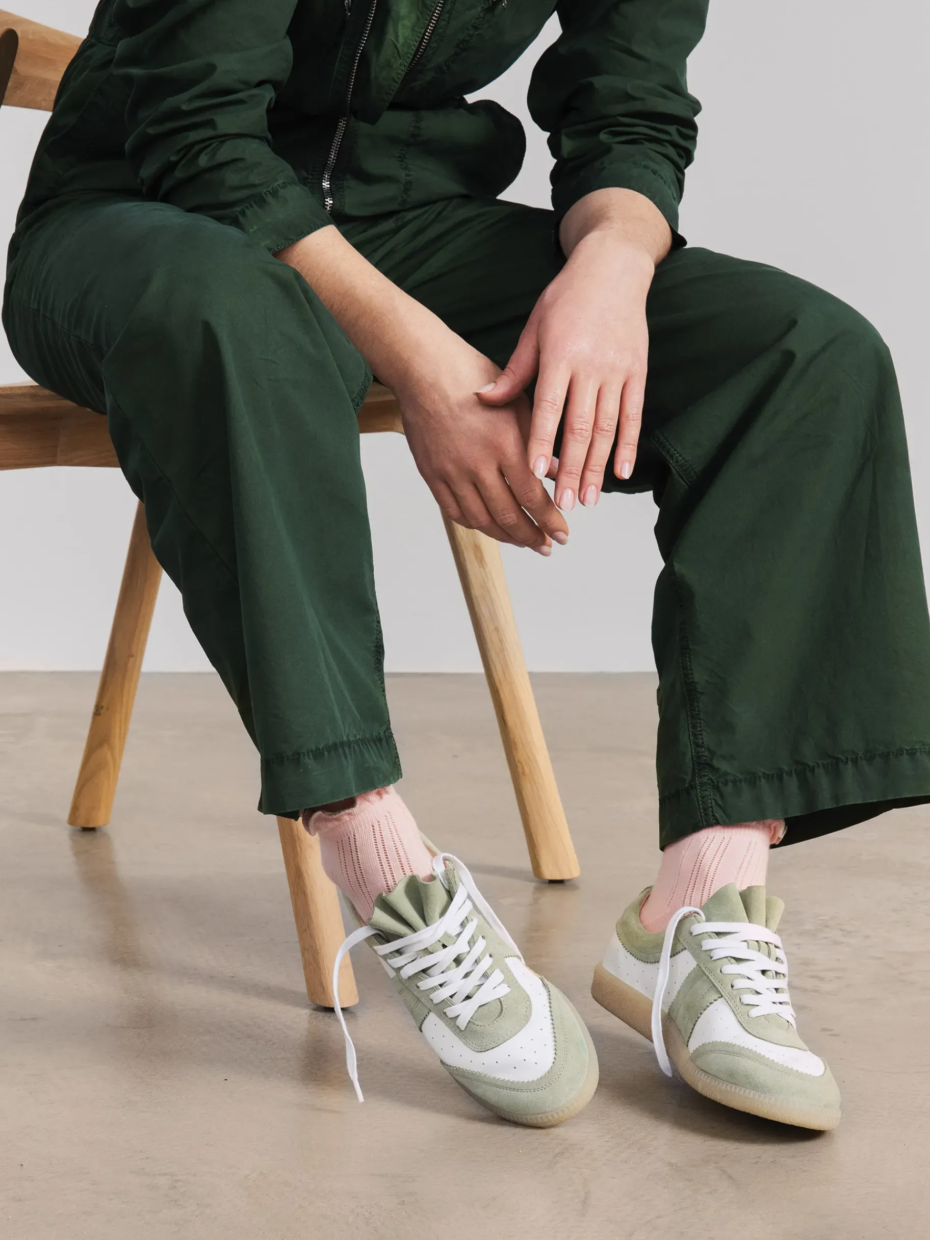 BENSIMON Chaussures<Basket vintage MATCHA