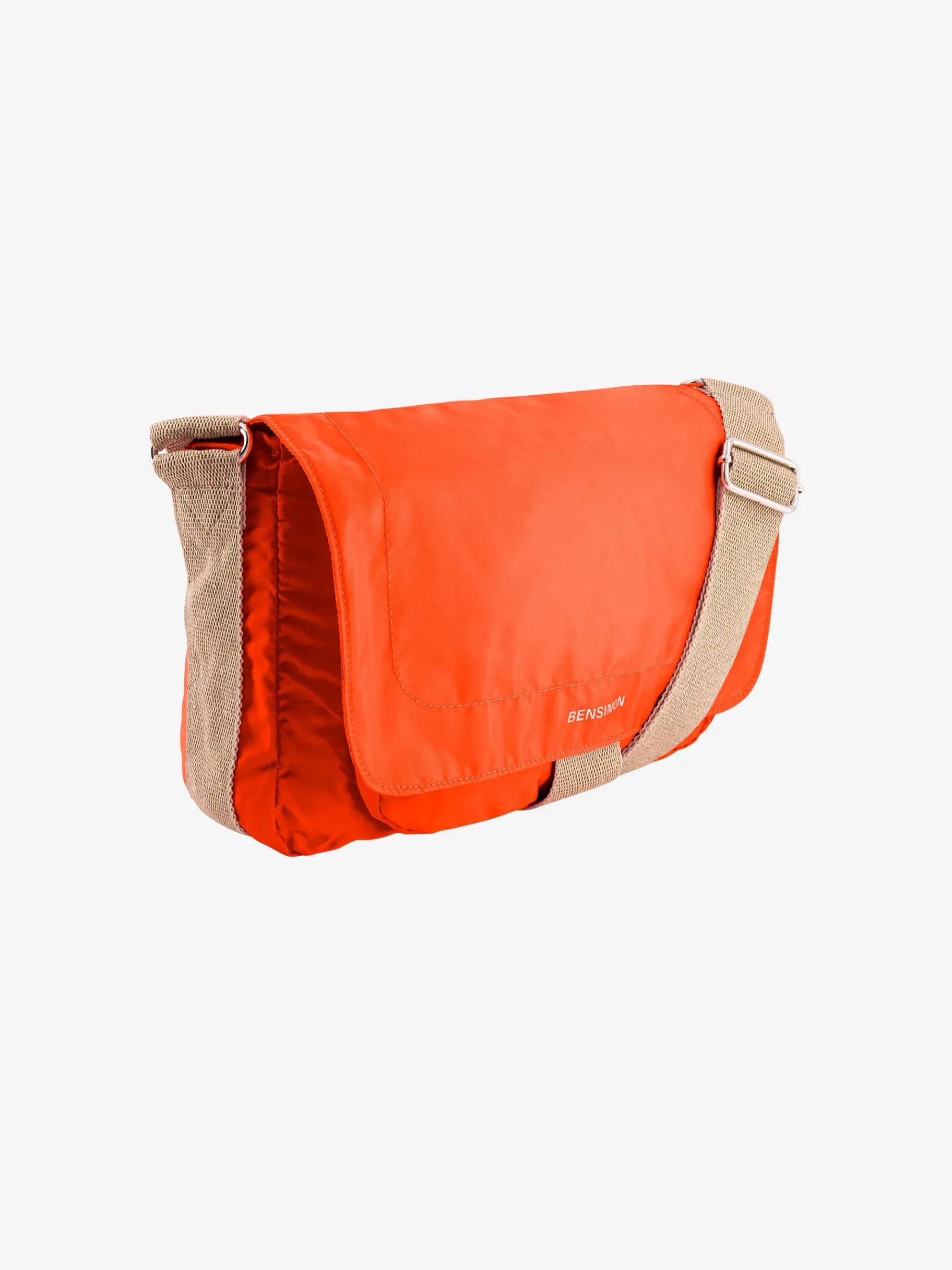 BENSIMON Color Line|Sacs Porté Épaule<Besace TANGERINE