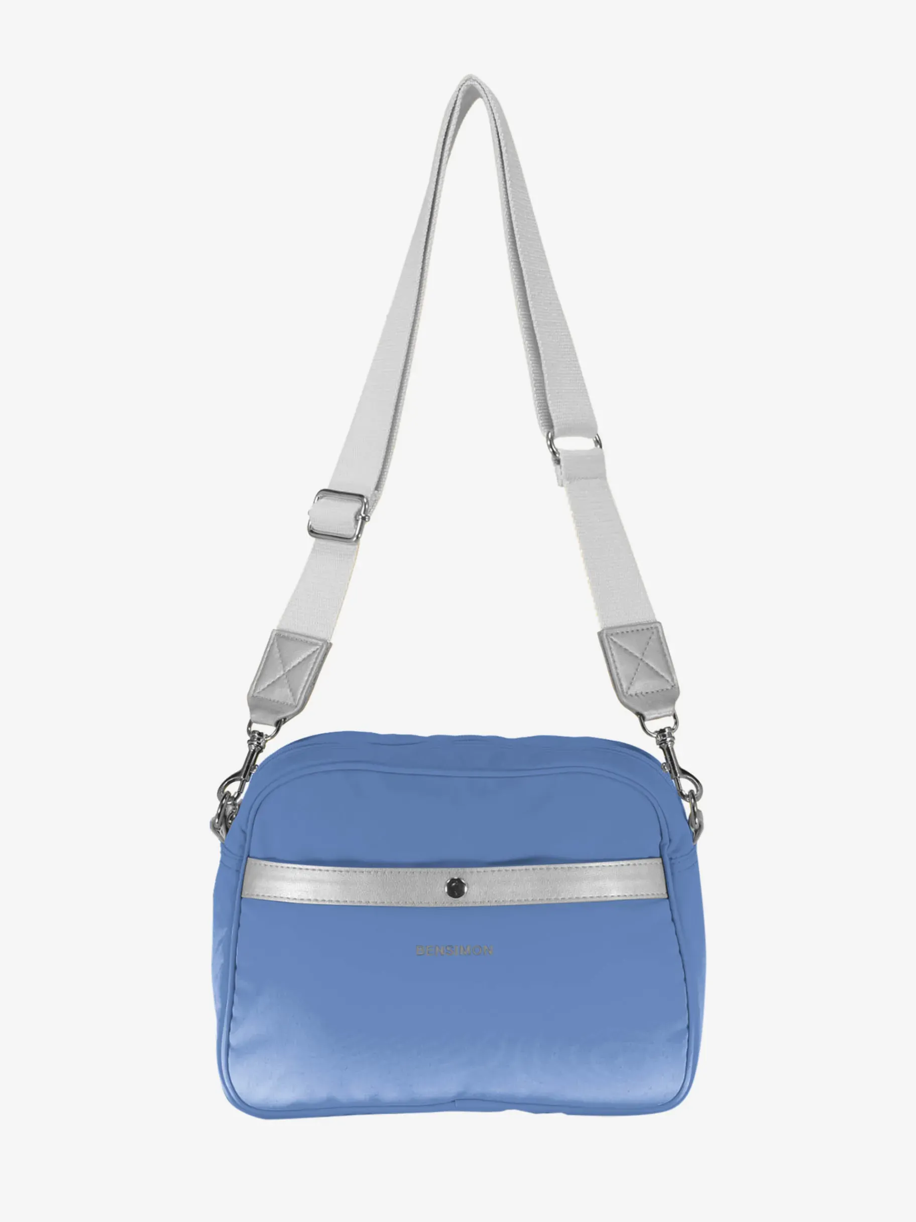 BENSIMON Sacs Porté Épaule<Besace NAVY CHECKS