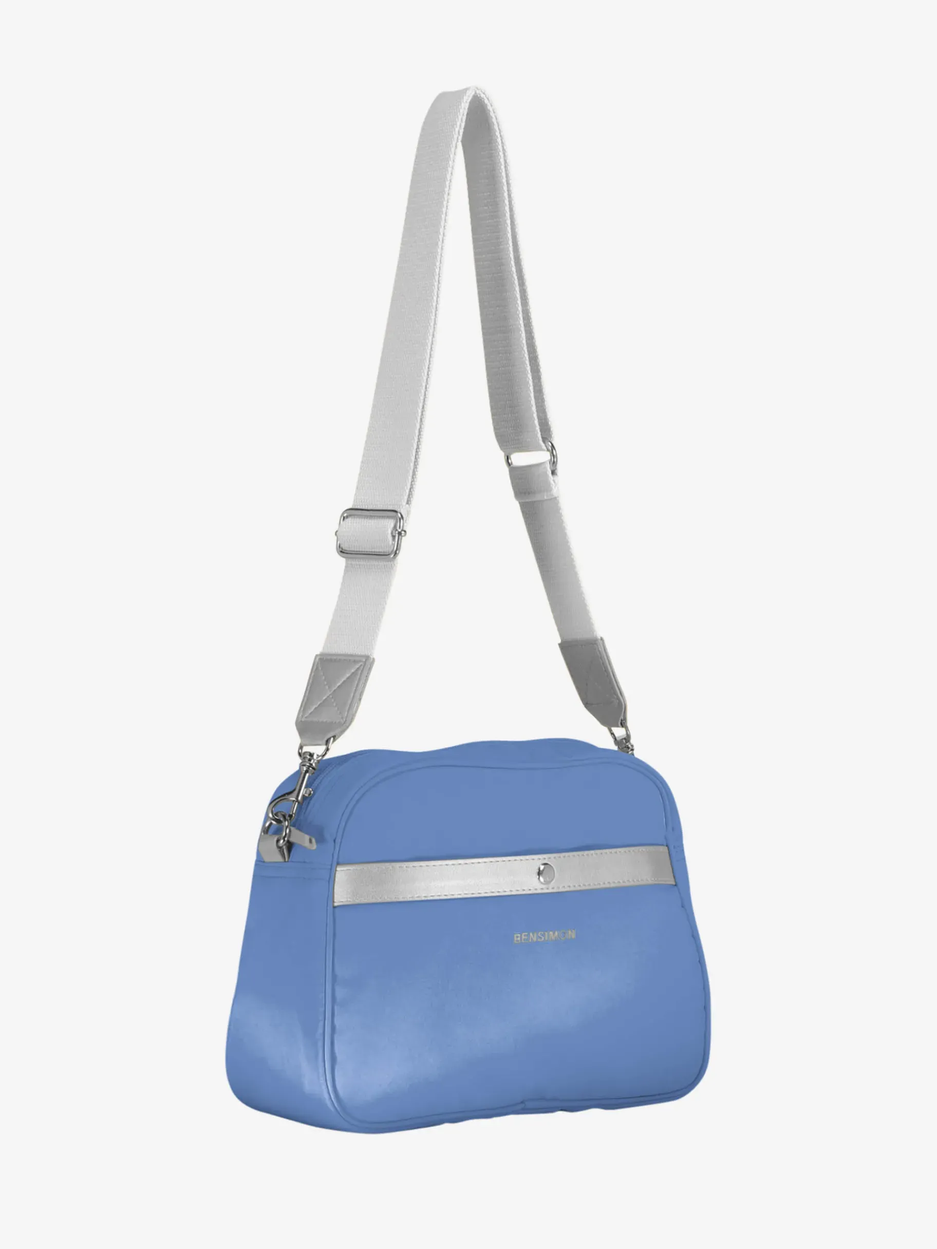 BENSIMON Sacs Porté Épaule<Besace NAVY CHECKS