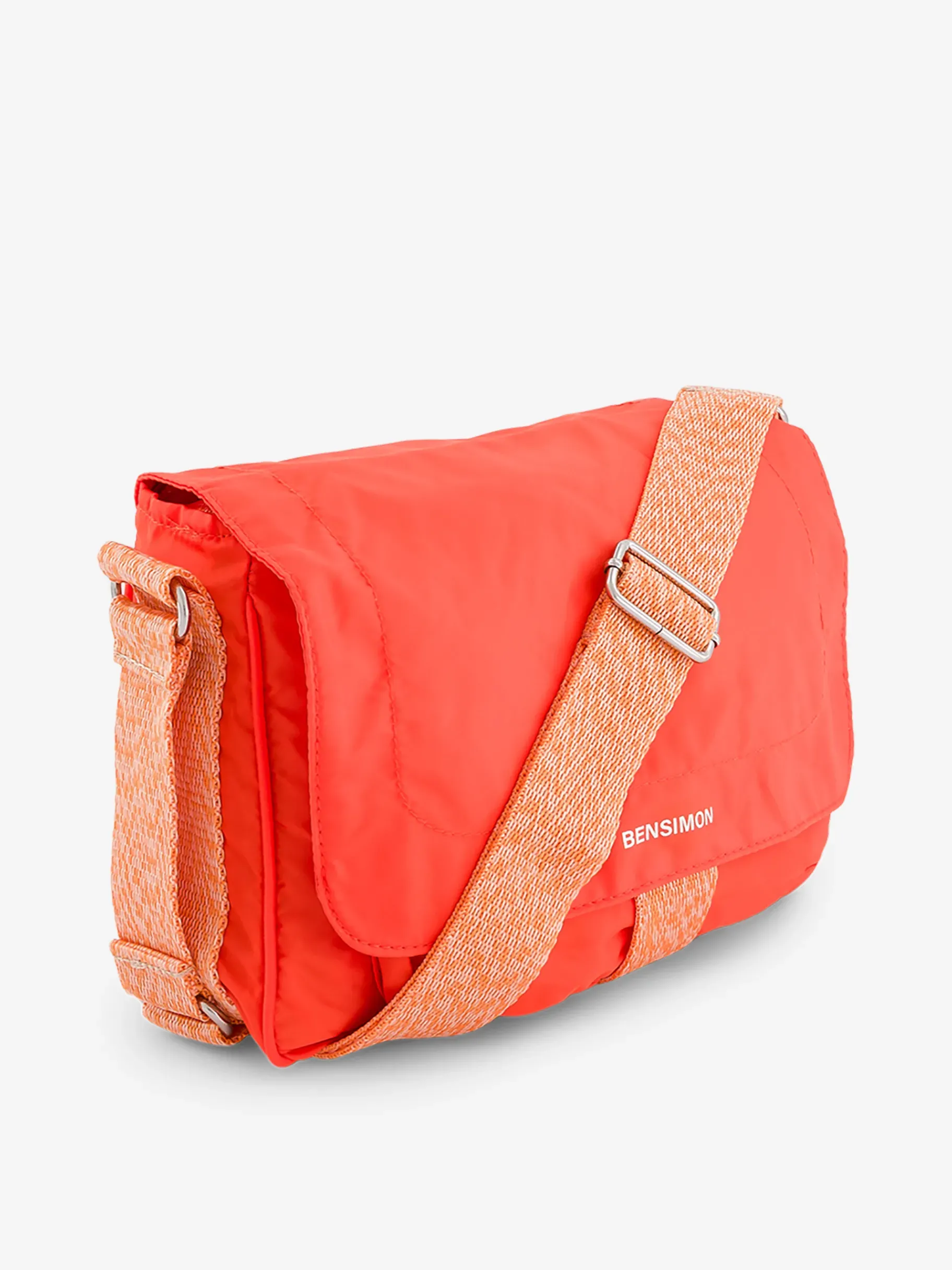 BENSIMON Color Line<Besace ORANGE VIF