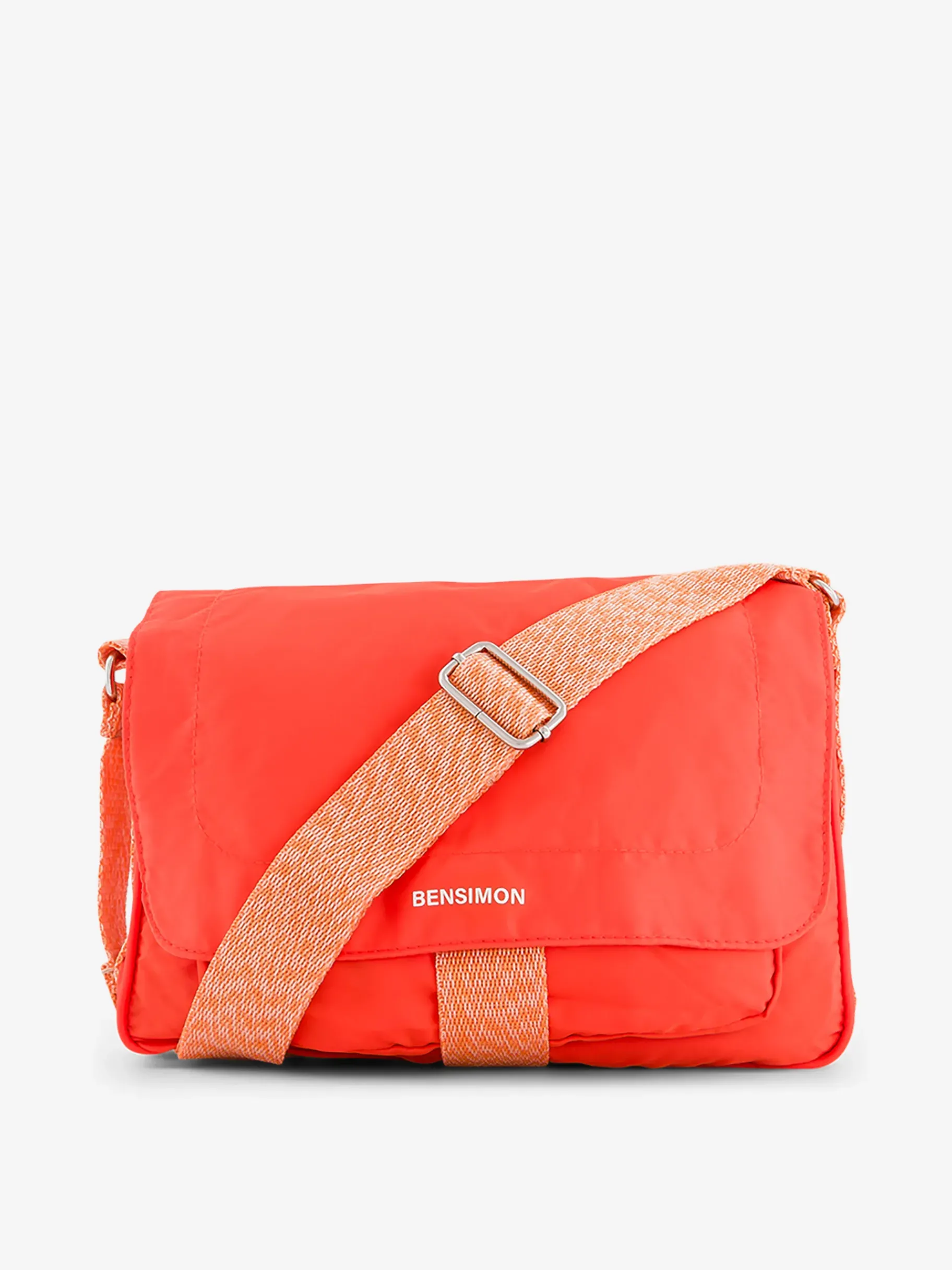 BENSIMON Color Line<Besace ORANGE VIF