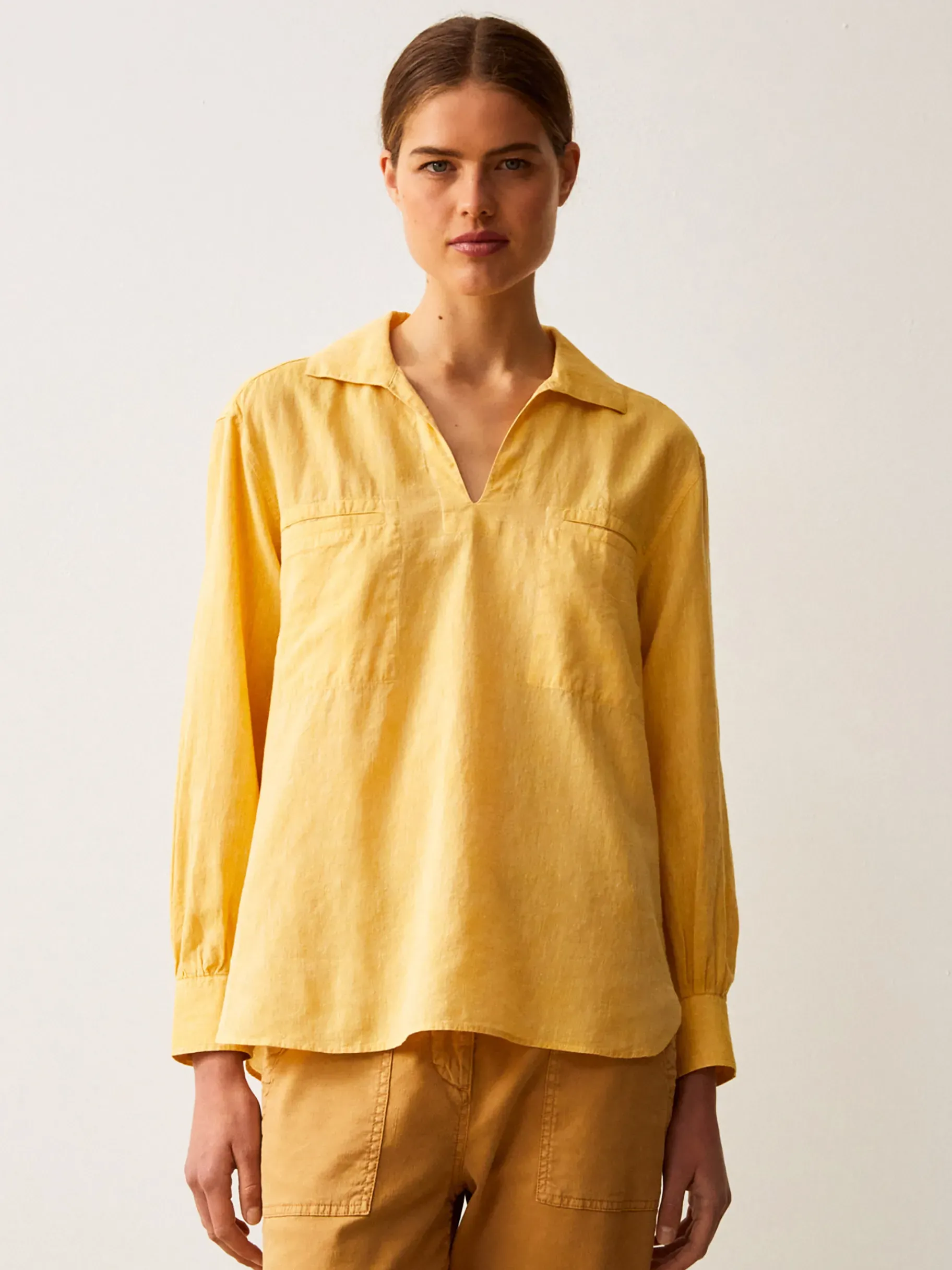 BENSIMON Tops & Chemises<Blouse helie JAUNE