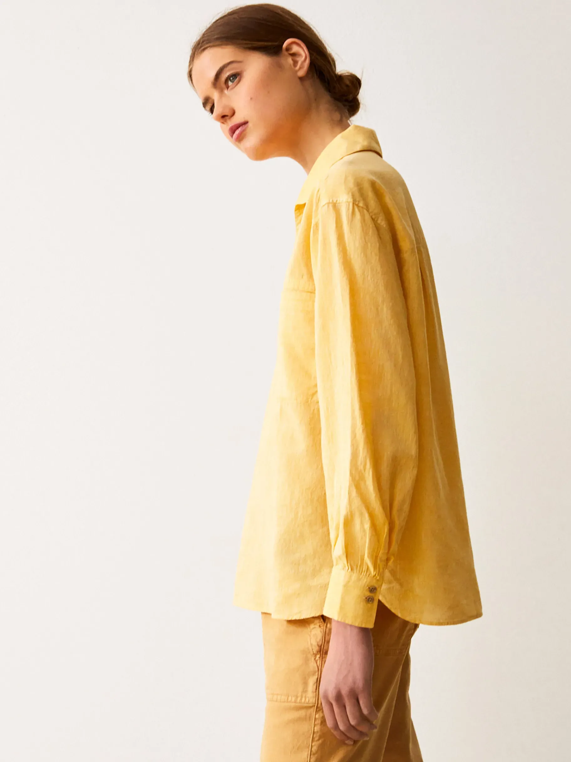 BENSIMON Tops & Chemises<Blouse helie JAUNE