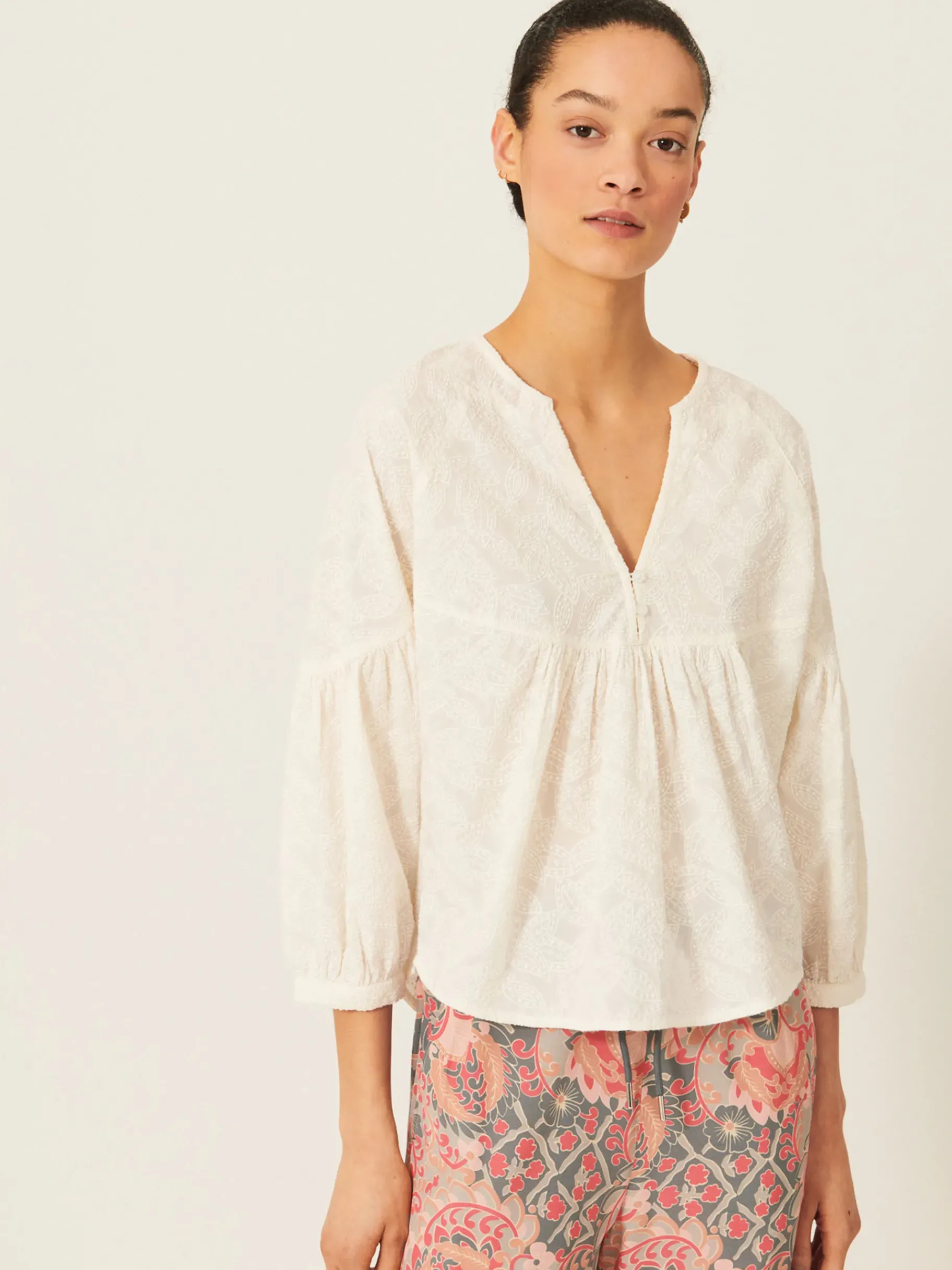 BENSIMON Tops & Chemises<Blouse jaima ECRU