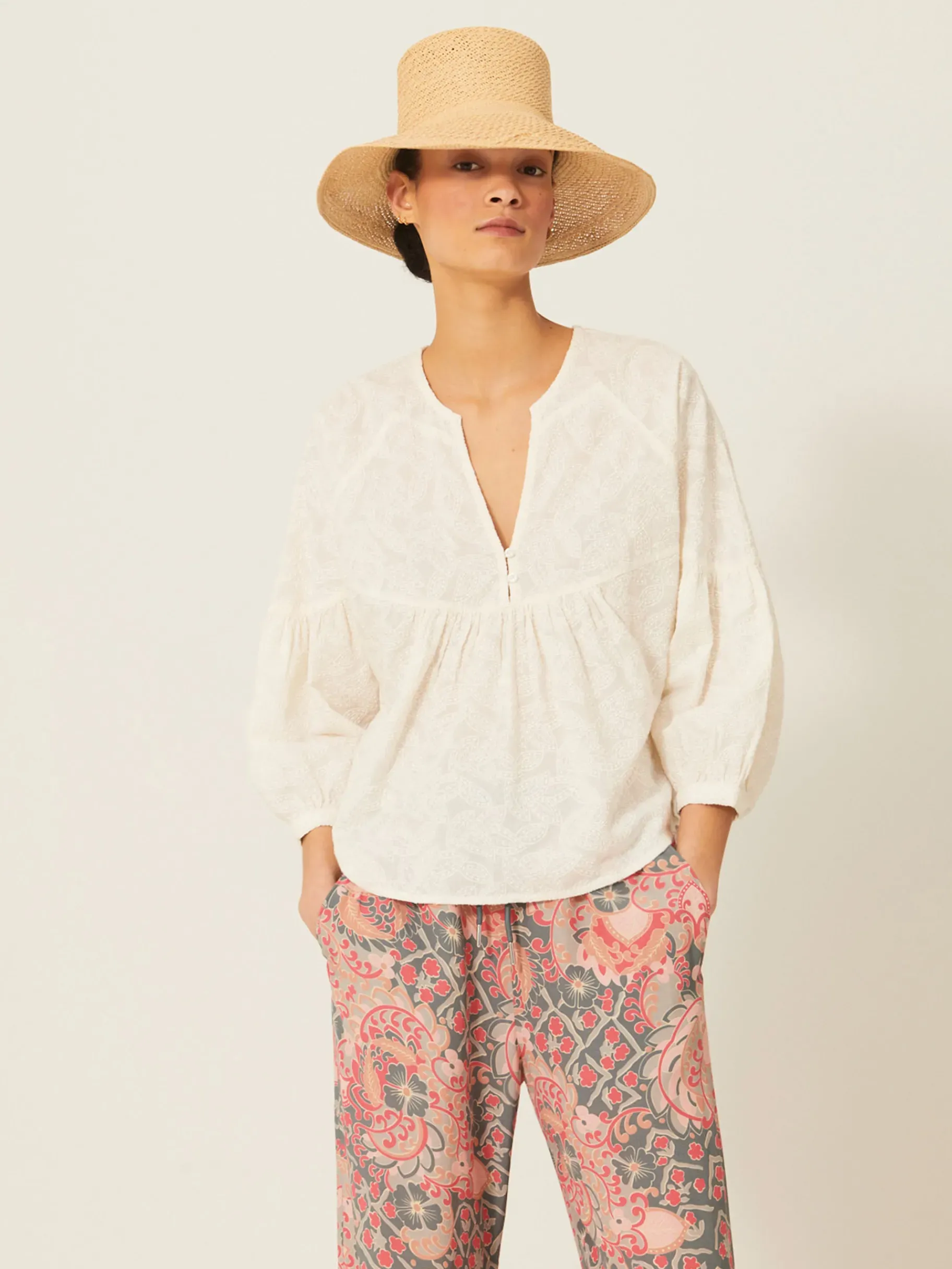 BENSIMON Tops & Chemises<Blouse jaima ECRU