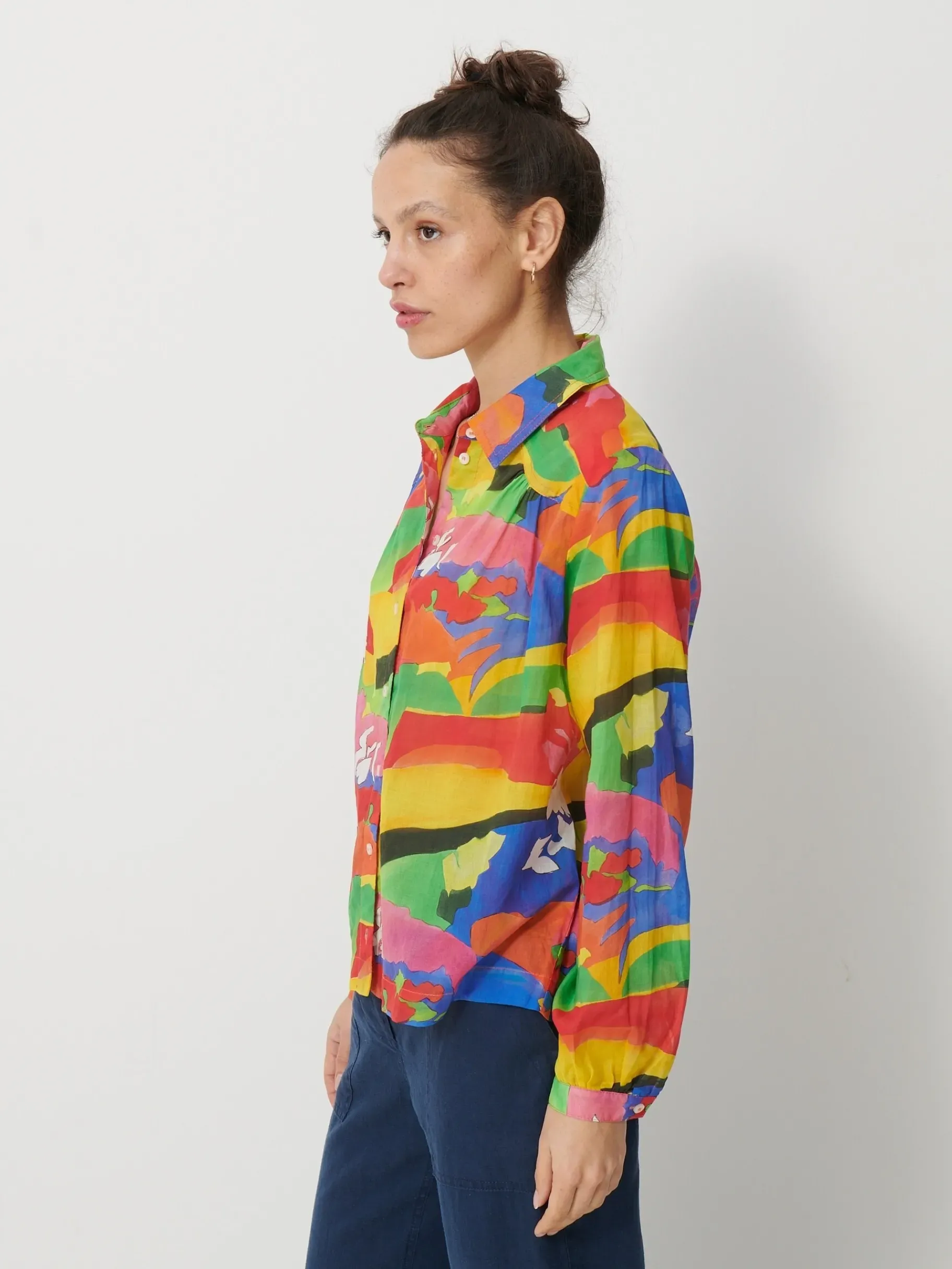 BENSIMON Tops & Chemises<Blouse jeanie MULTICOLORE