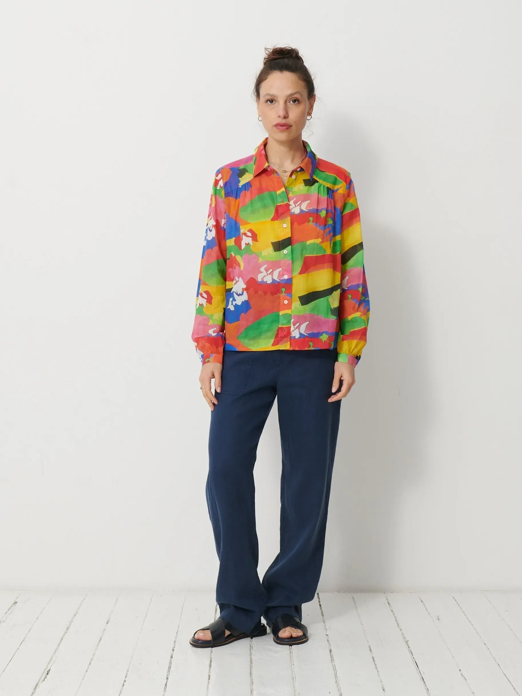 BENSIMON Tops & Chemises<Blouse jeanie MULTICOLORE