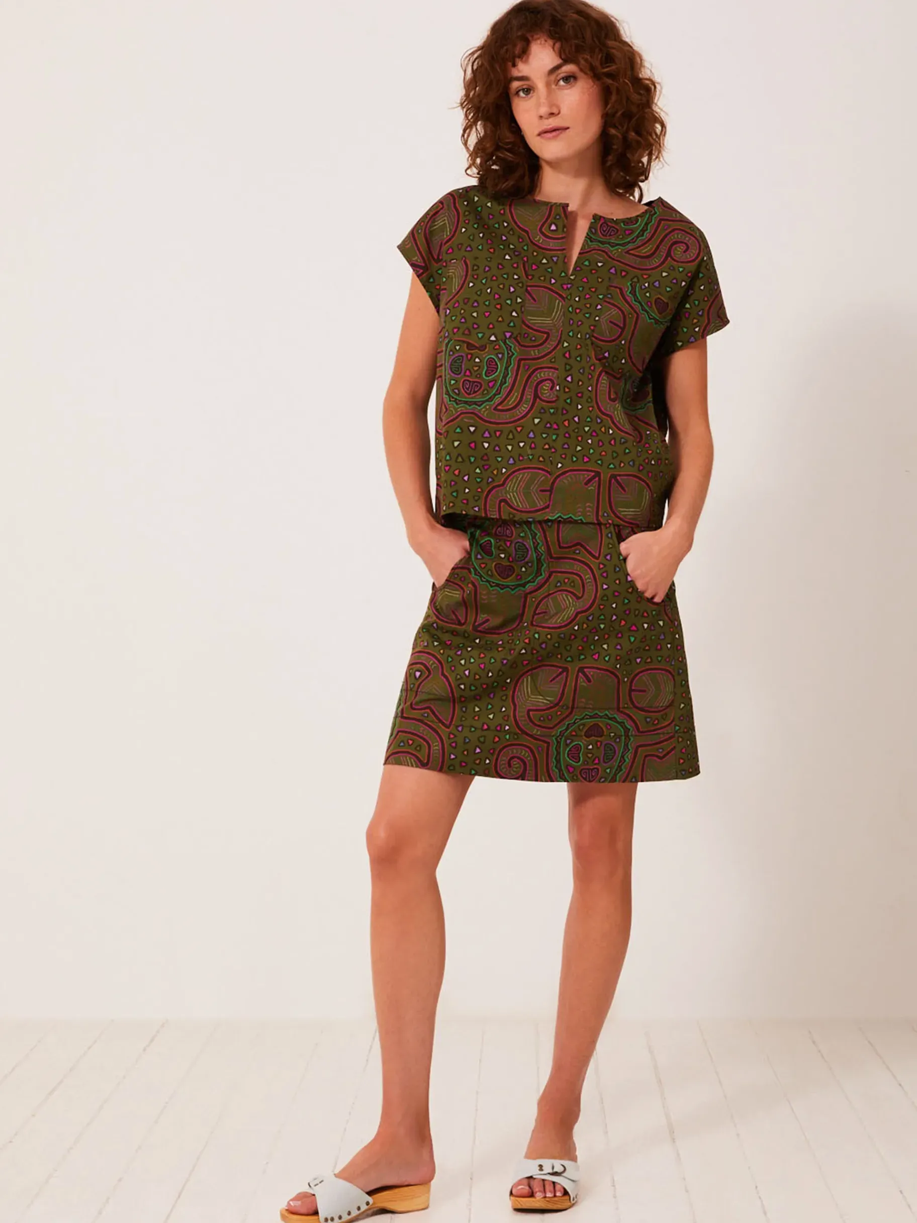 BENSIMON Tops & Chemises<Blouse jillian NAKURU PRINT