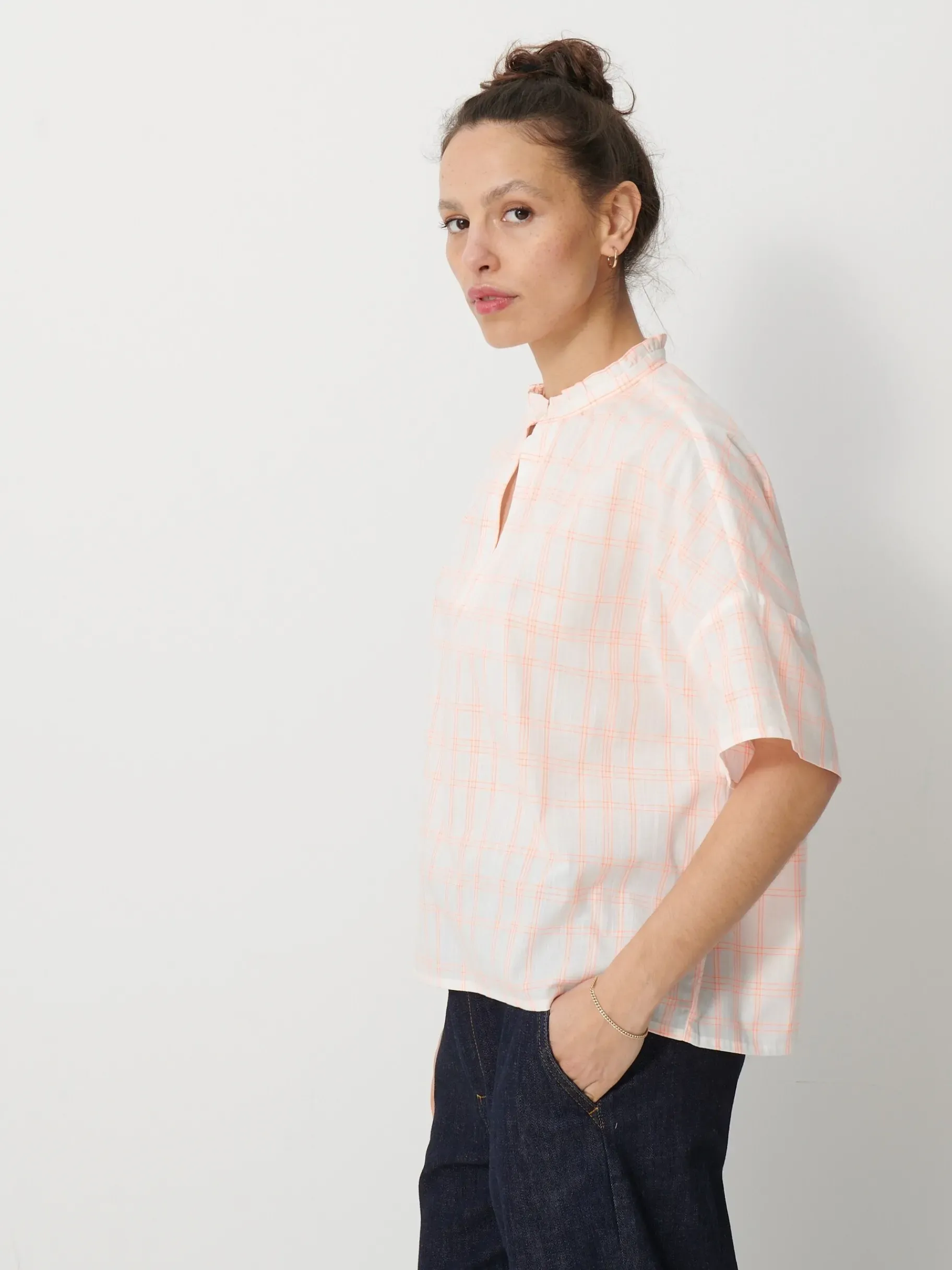 BENSIMON Tops & Chemises<Blouse nina ORANGE