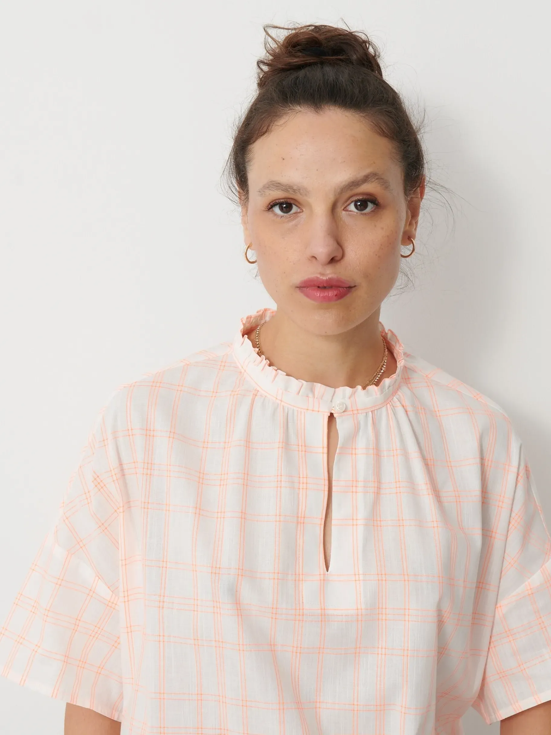 BENSIMON Tops & Chemises<Blouse nina ORANGE