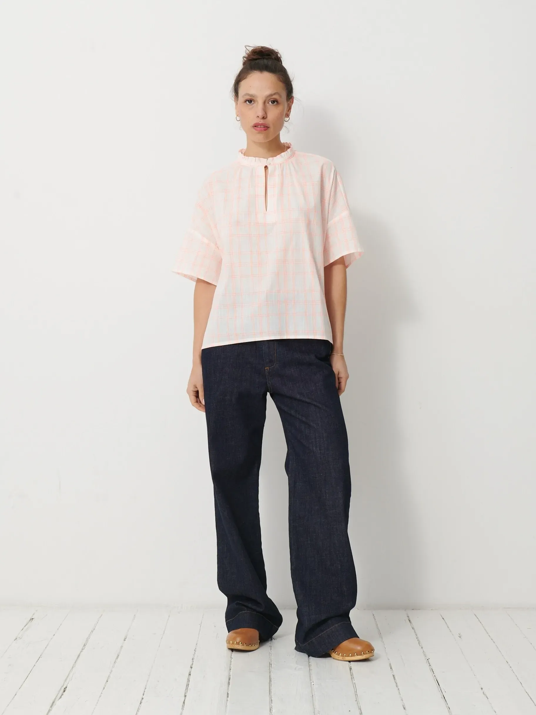 BENSIMON Tops & Chemises<Blouse nina ORANGE