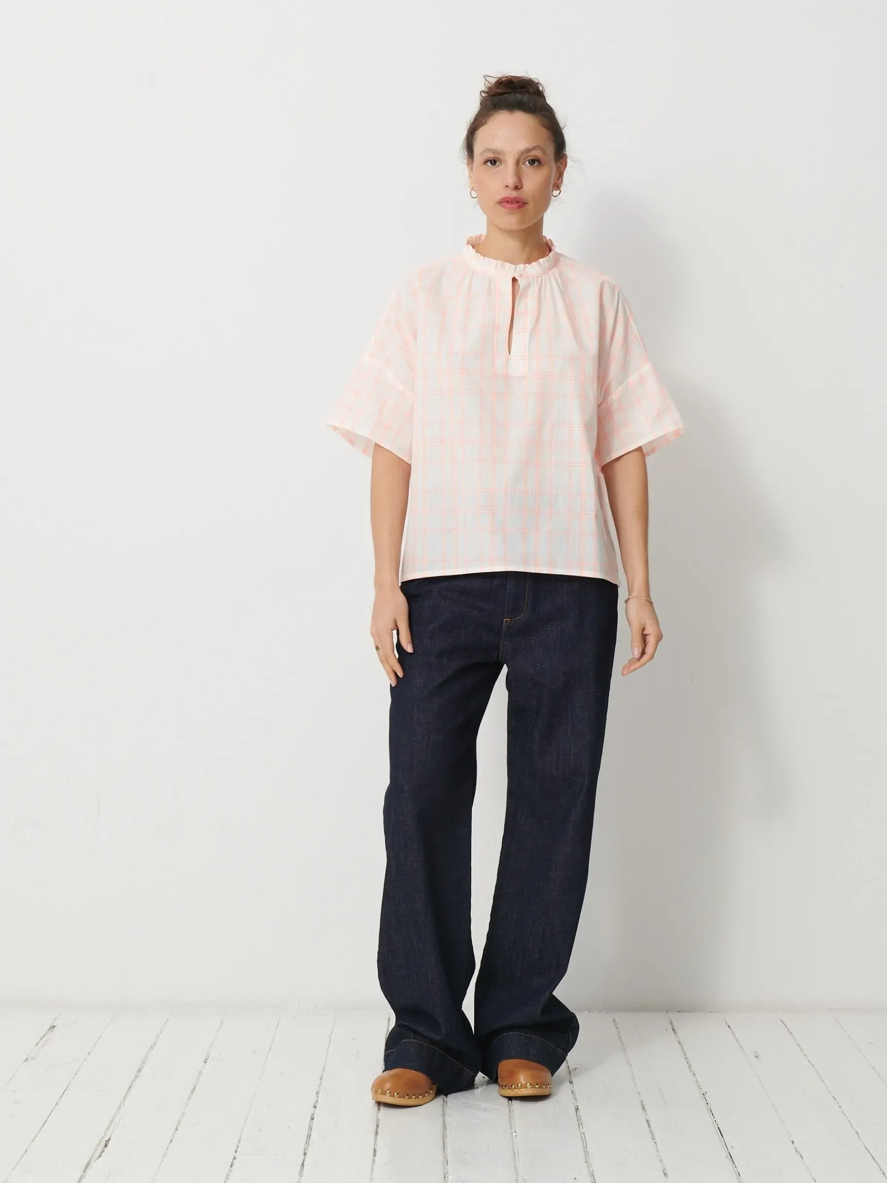 BENSIMON Tops & Chemises<Blouse nina ORANGE