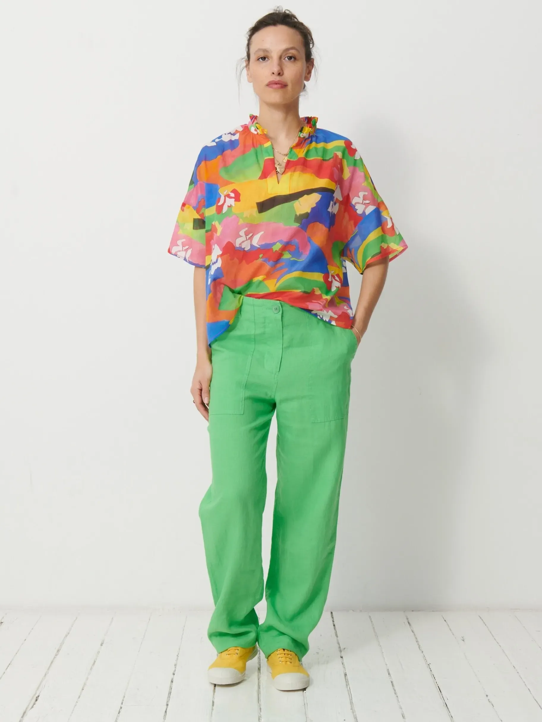 BENSIMON Tops & Chemises<Blouse nina MULTICOLORE