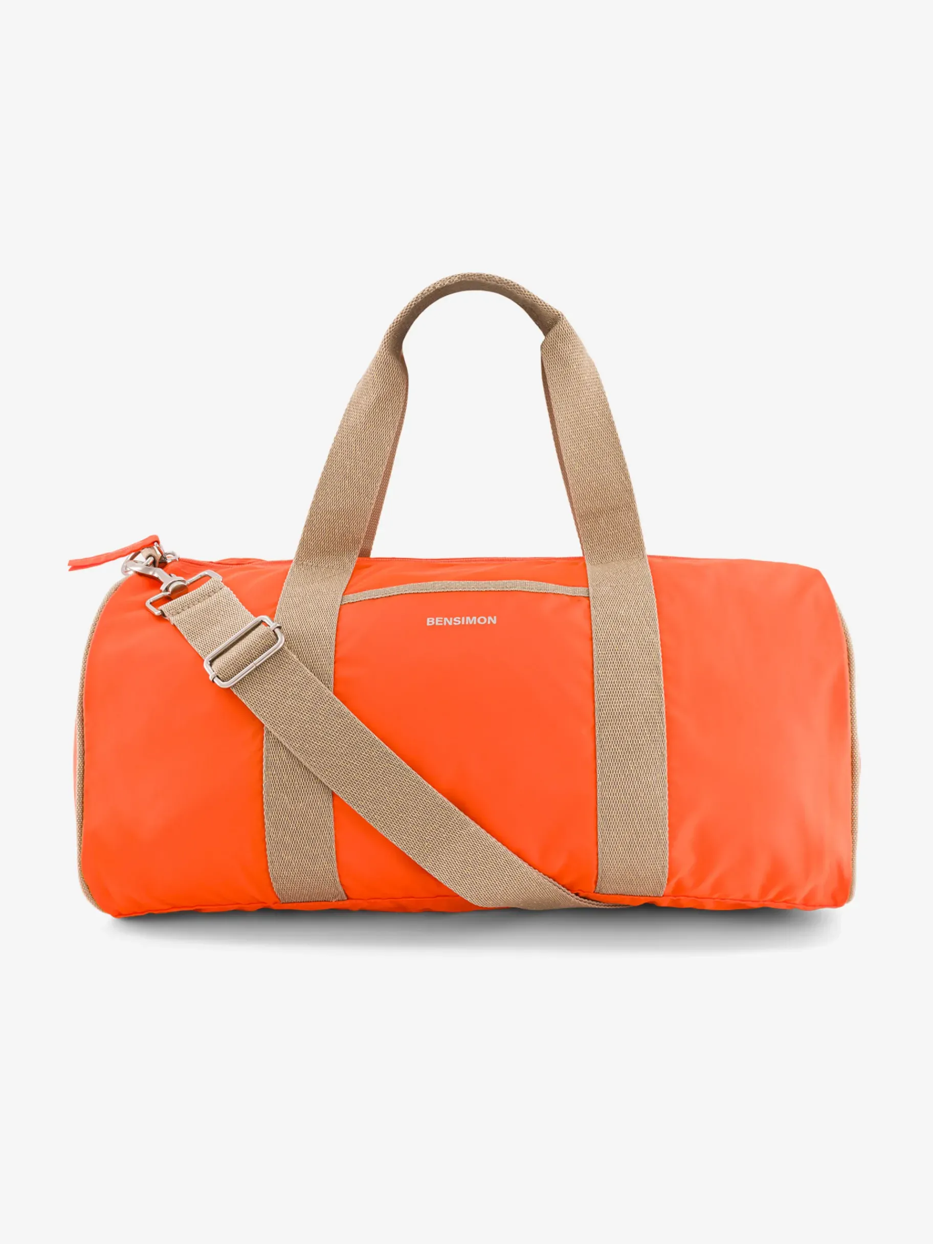 BENSIMON Color Line<Bolster bag TANGERINE
