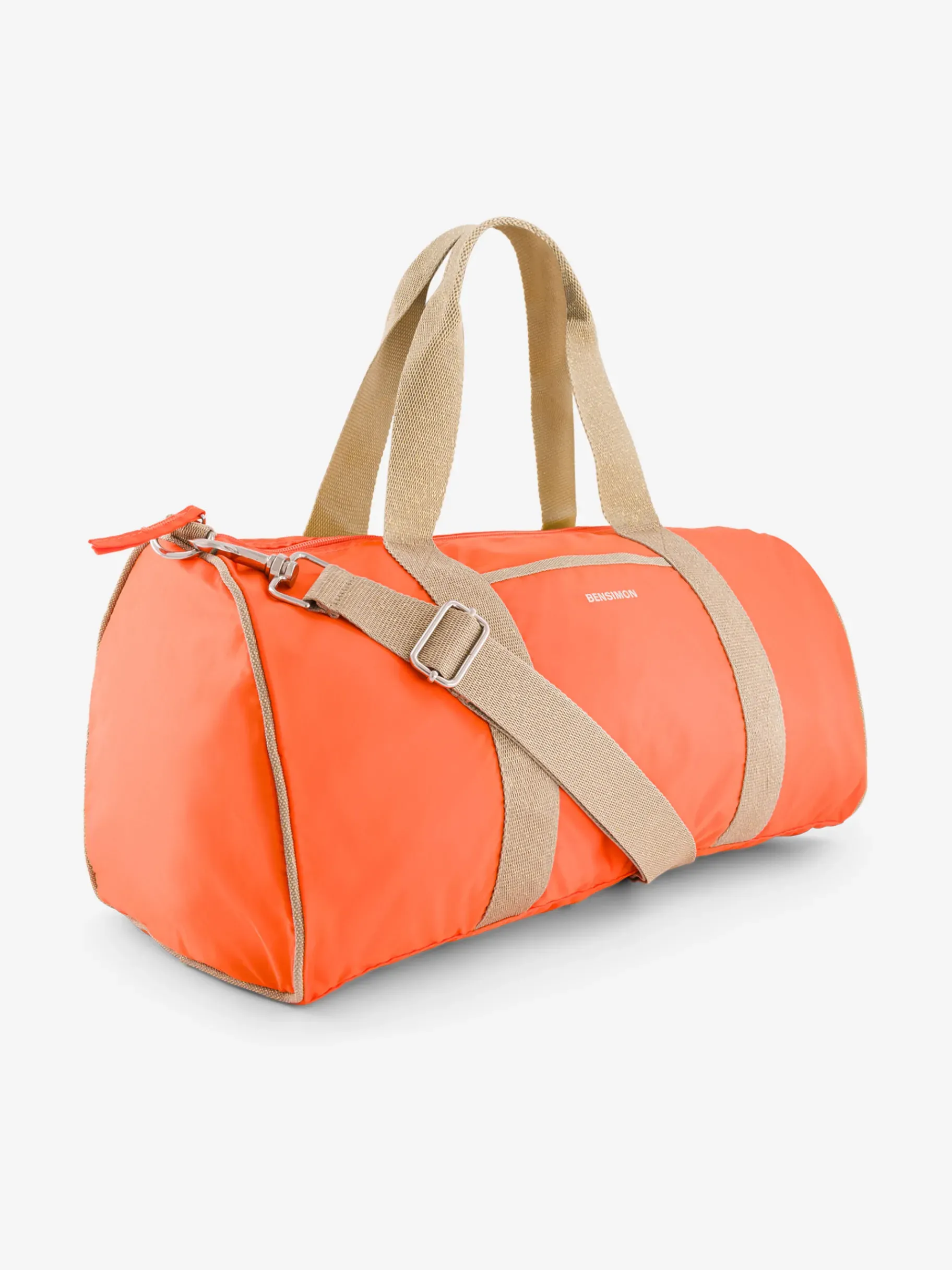 BENSIMON Color Line<Bolster bag TANGERINE