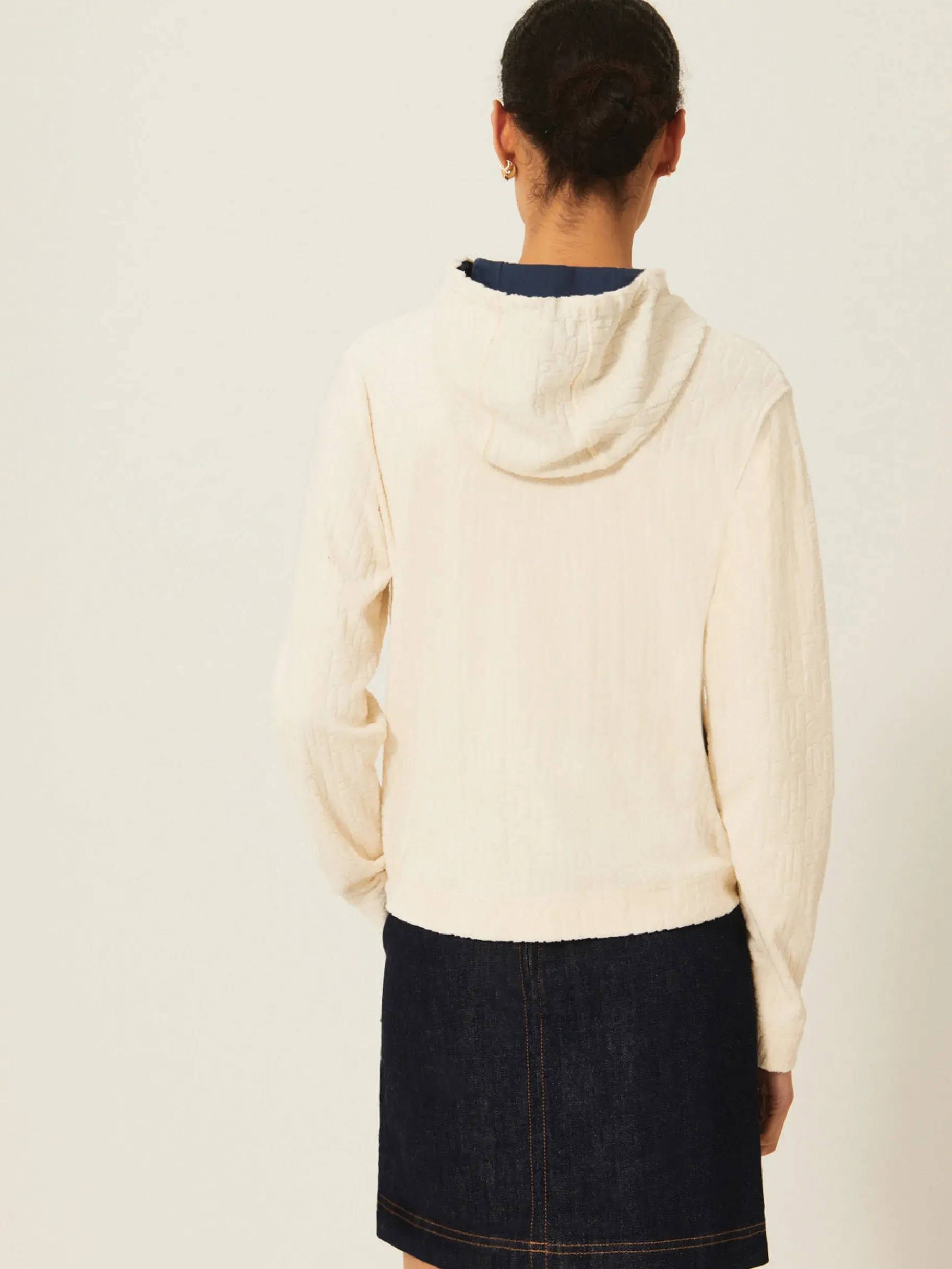 BENSIMON Pulls, Sweats & Gilets<Cardigan guillem ECRU