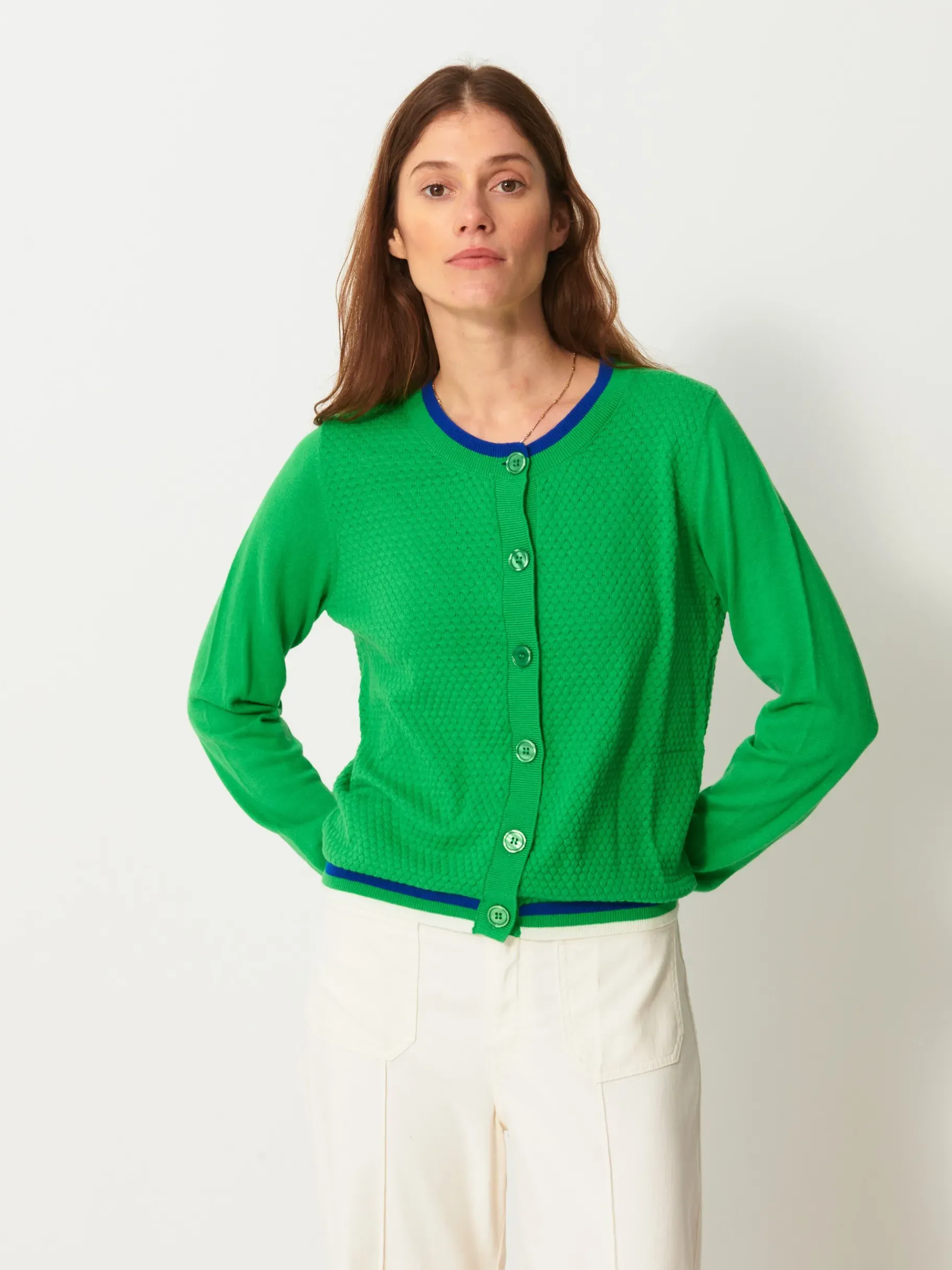BENSIMON Pulls, Sweats & Gilets<Cardigan jamie BASILIC