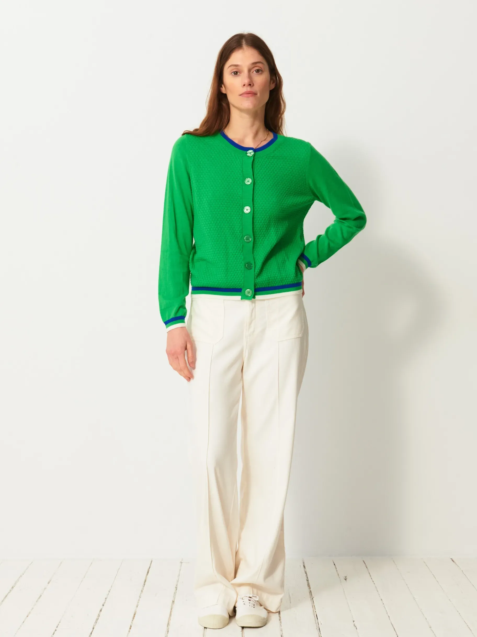 BENSIMON Pulls, Sweats & Gilets<Cardigan jamie BASILIC