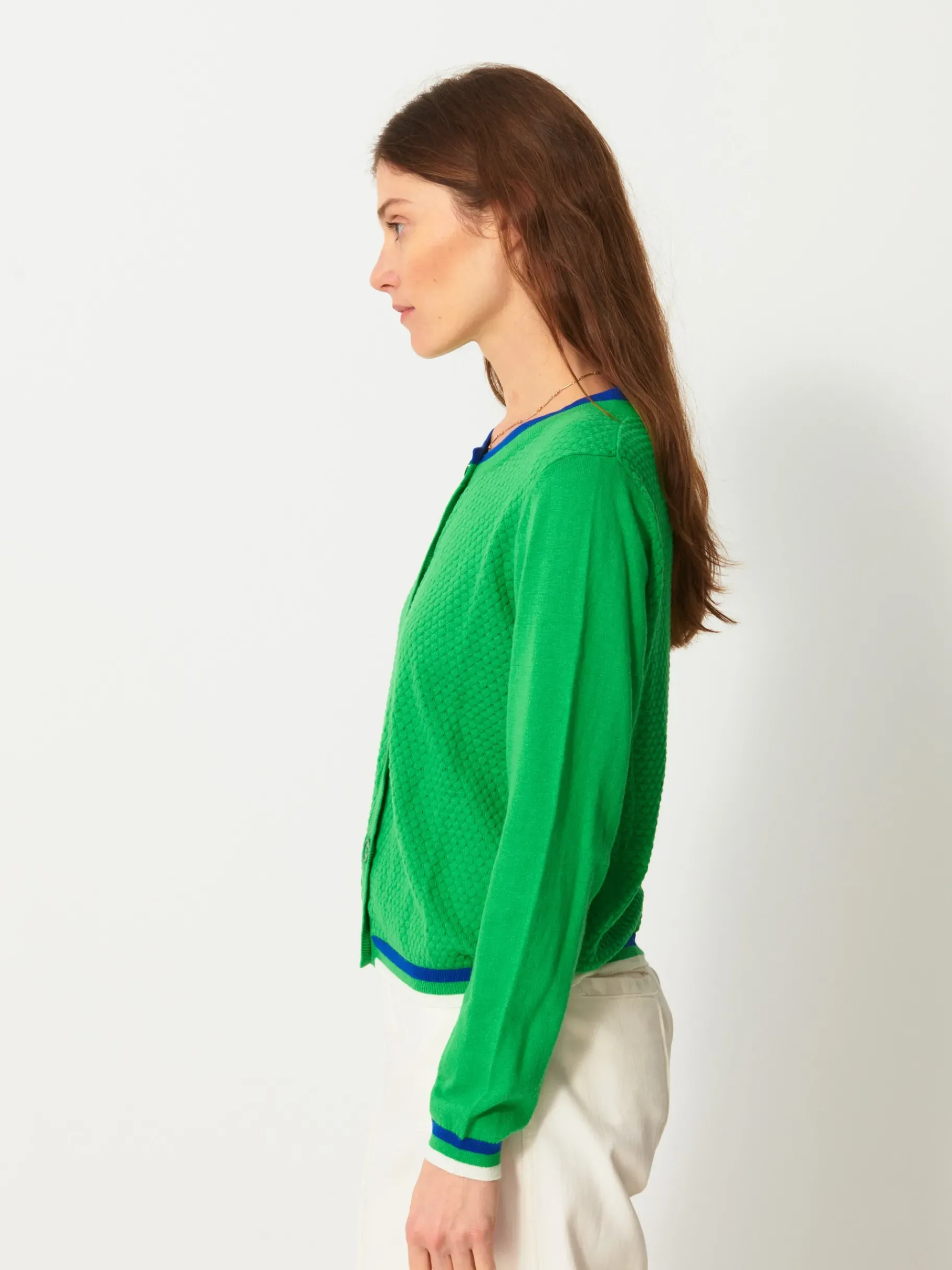 BENSIMON Pulls, Sweats & Gilets<Cardigan jamie BASILIC