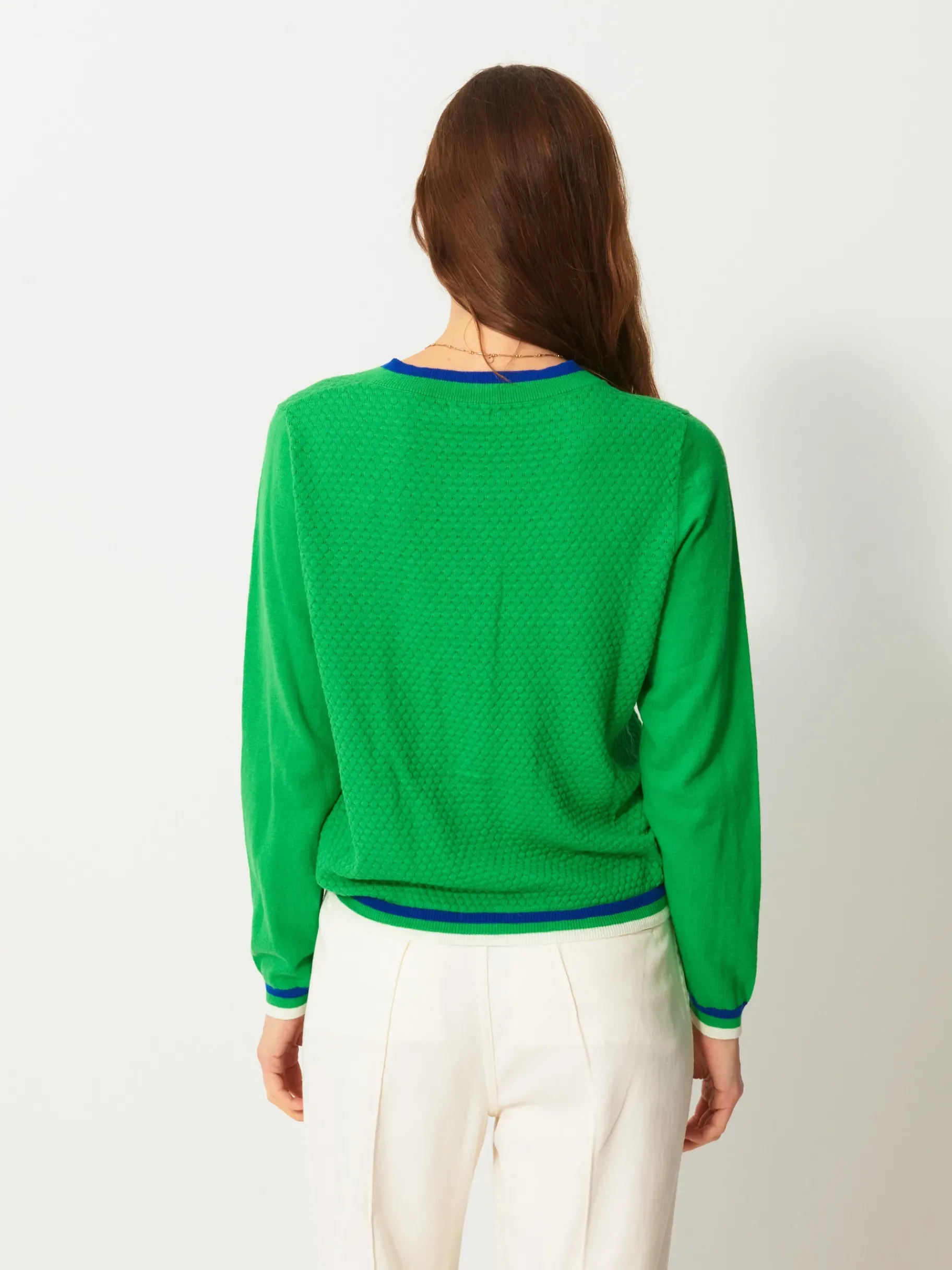 BENSIMON Pulls, Sweats & Gilets<Cardigan jamie BASILIC