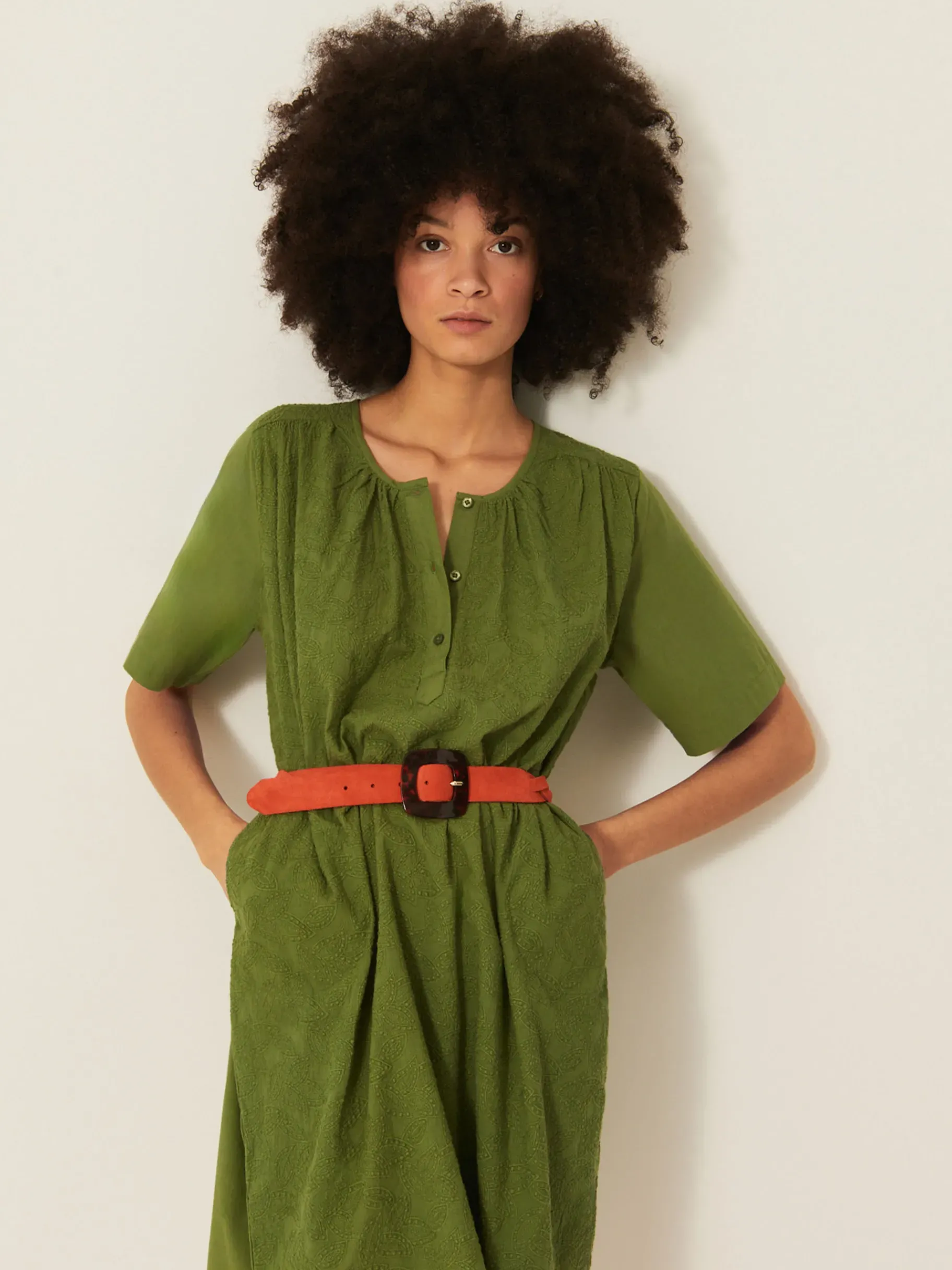 BENSIMON Accessoires<Ceinture tressee TERRACOTTA