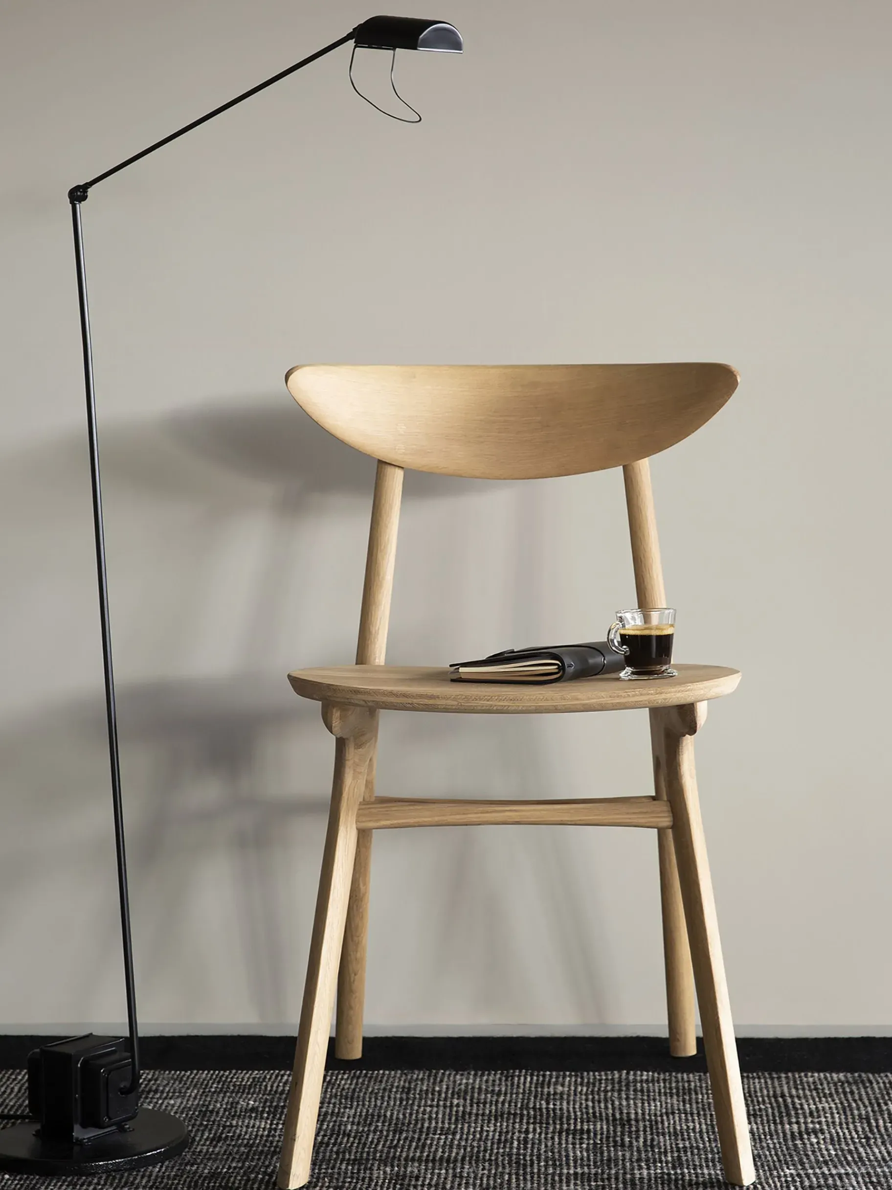 BENSIMON Chaises, Bancs & Tabourets<Chaise eye alain van havre bois chene massif - ethnicraft #ffffff