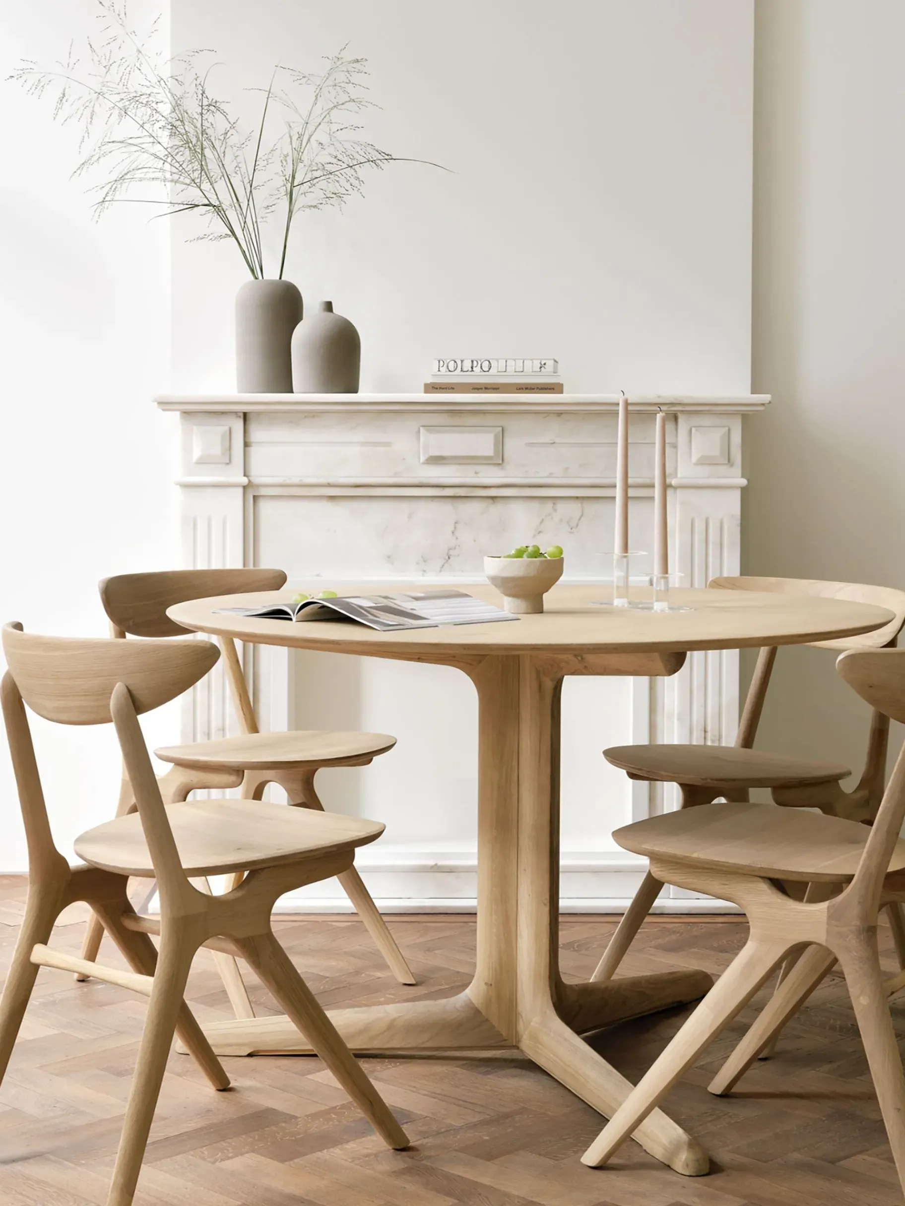 BENSIMON Chaises, Bancs & Tabourets<Chaise eye alain van havre bois chene massif - ethnicraft #ffffff