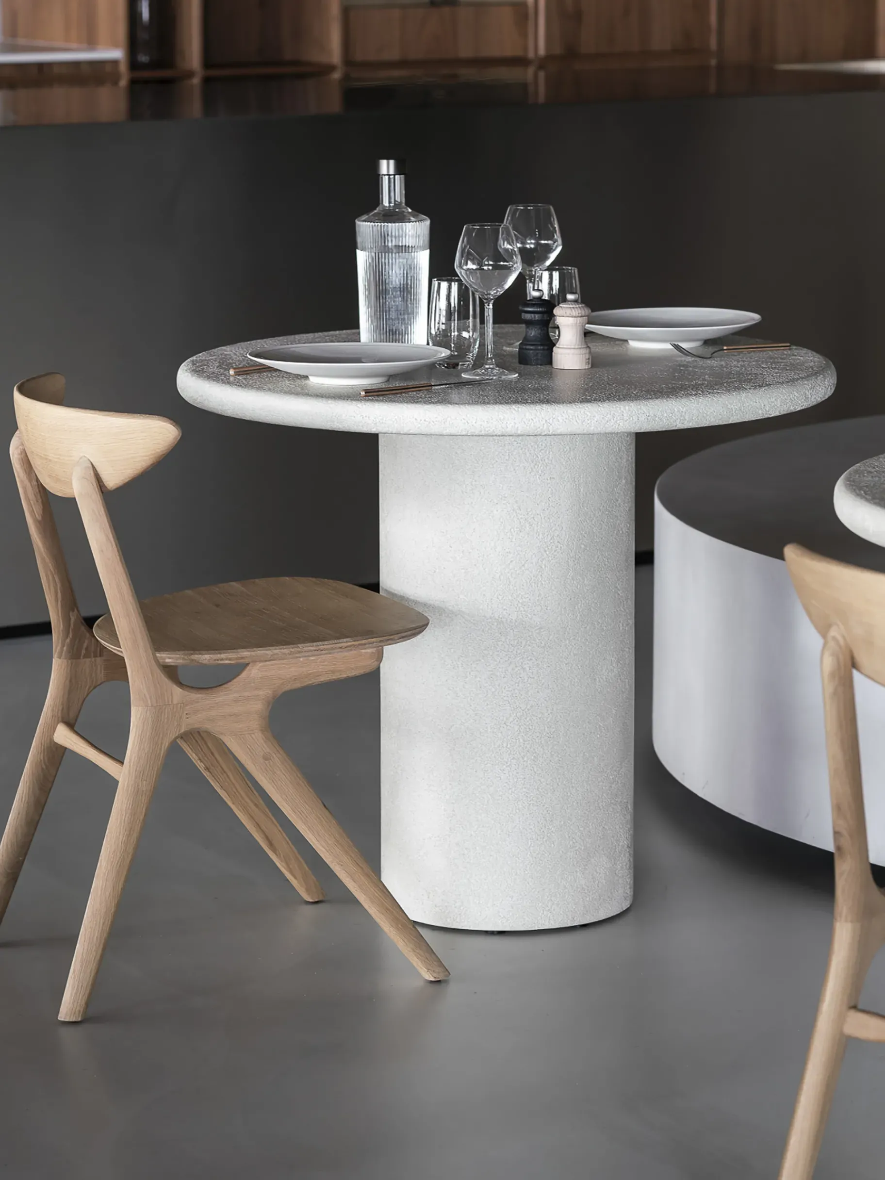 BENSIMON Chaises, Bancs & Tabourets<Chaise eye alain van havre bois chene massif - ethnicraft #ffffff