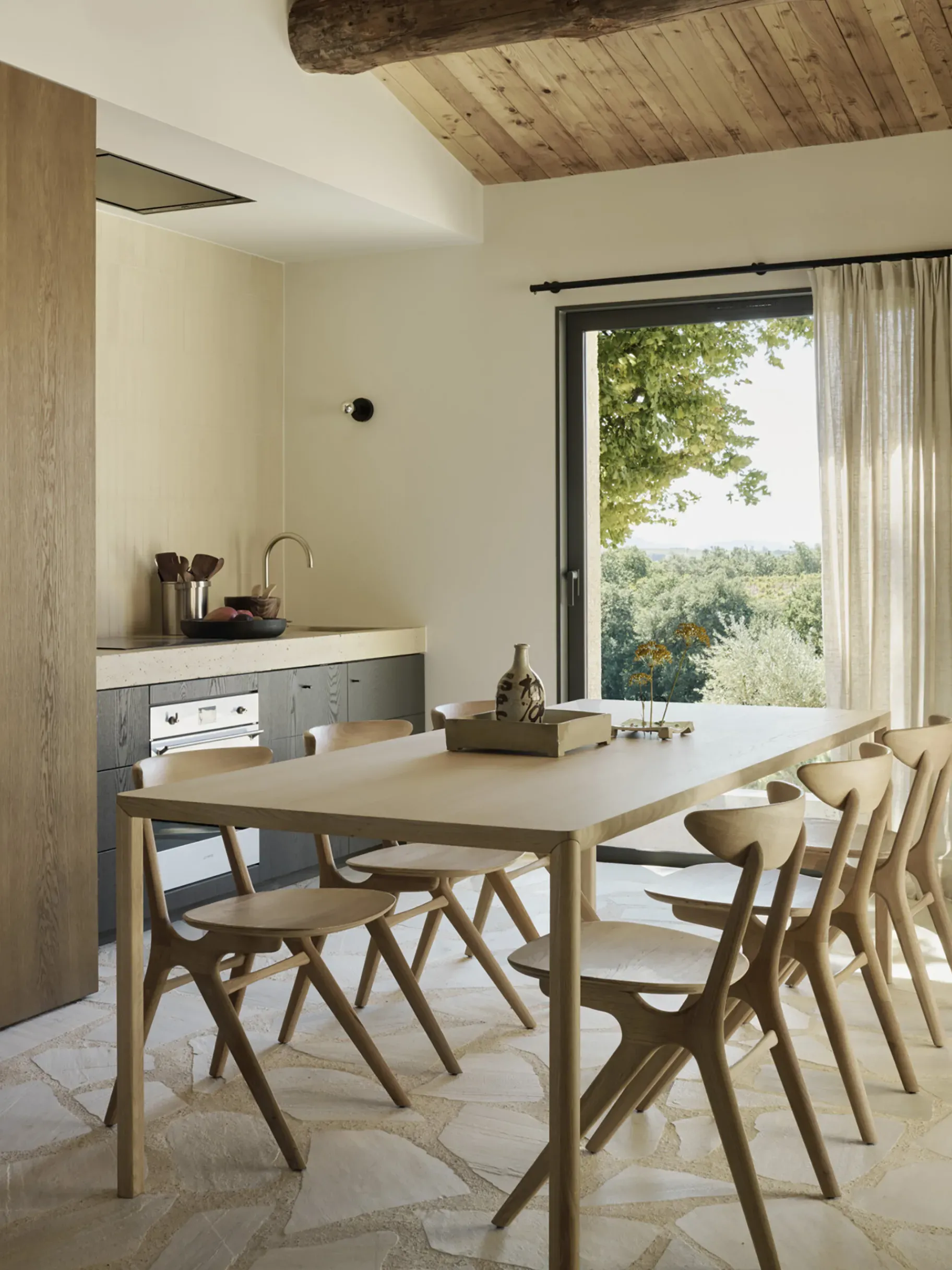 BENSIMON Chaises, Bancs & Tabourets<Chaise eye alain van havre bois chene massif - ethnicraft #ffffff