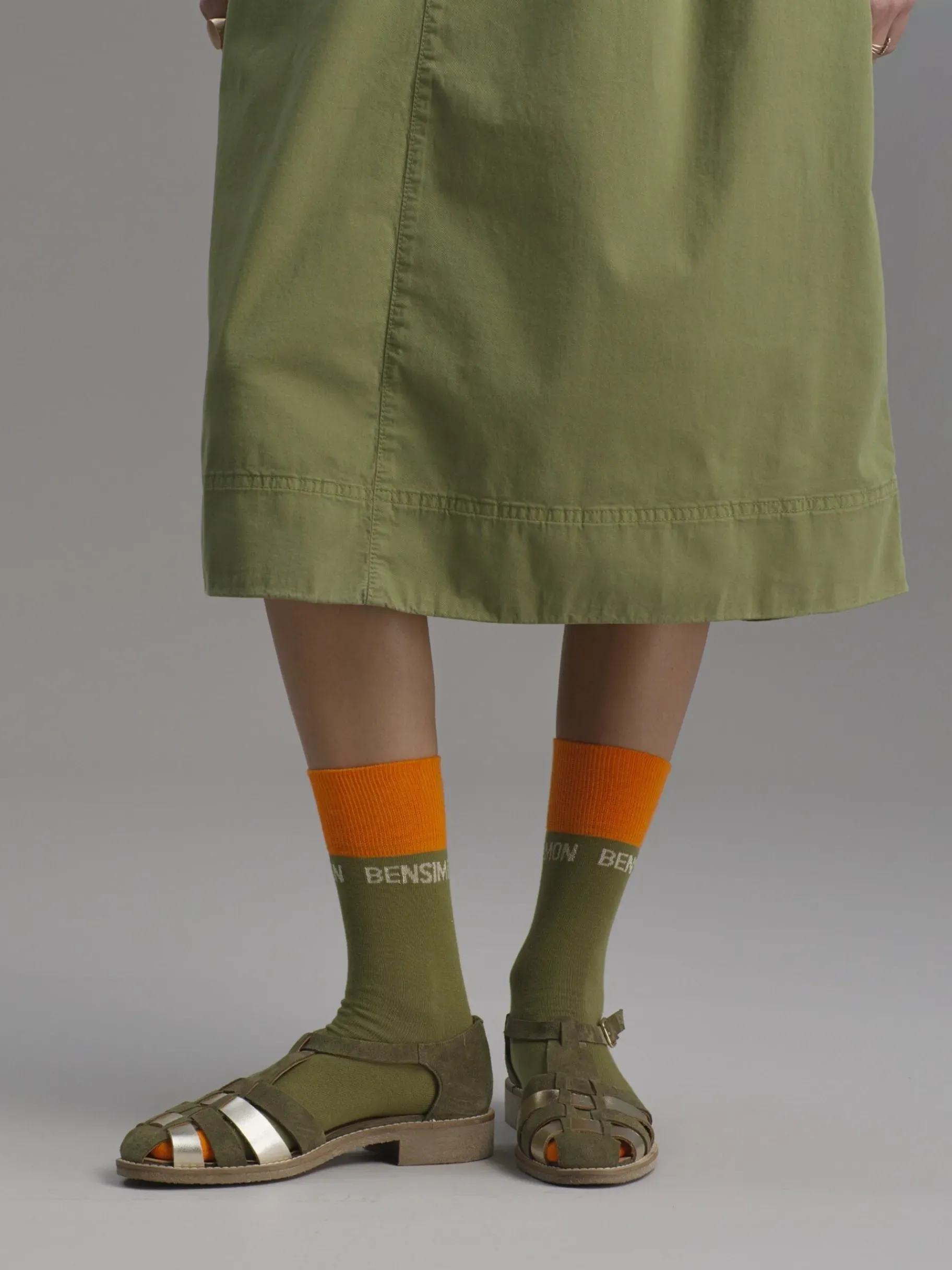 BENSIMON Accessoires<Chaussettes OLIVE