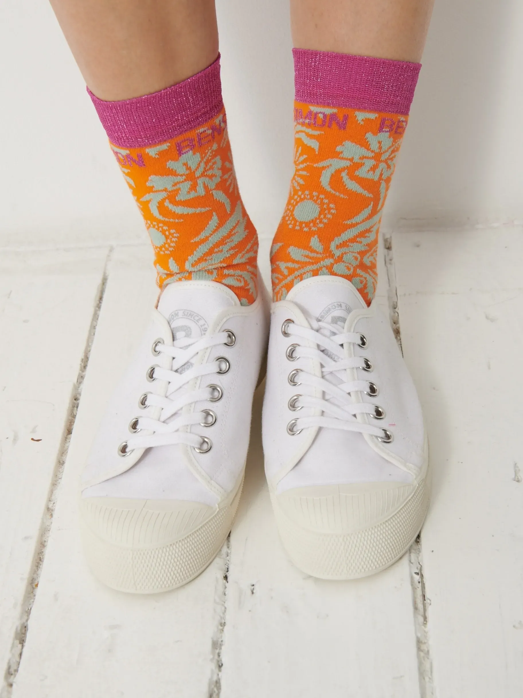 BENSIMON Accessoires<Chaussettes ORANGE