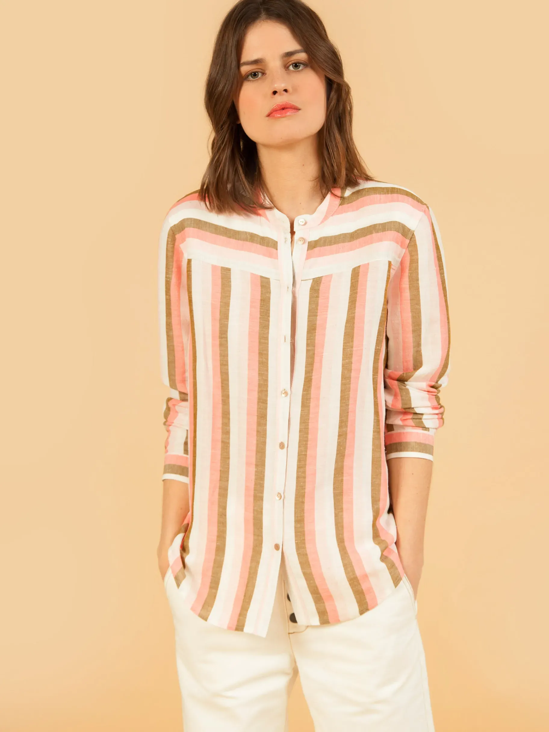 BENSIMON Tops & Chemises<Chemise bacaral RAYURES