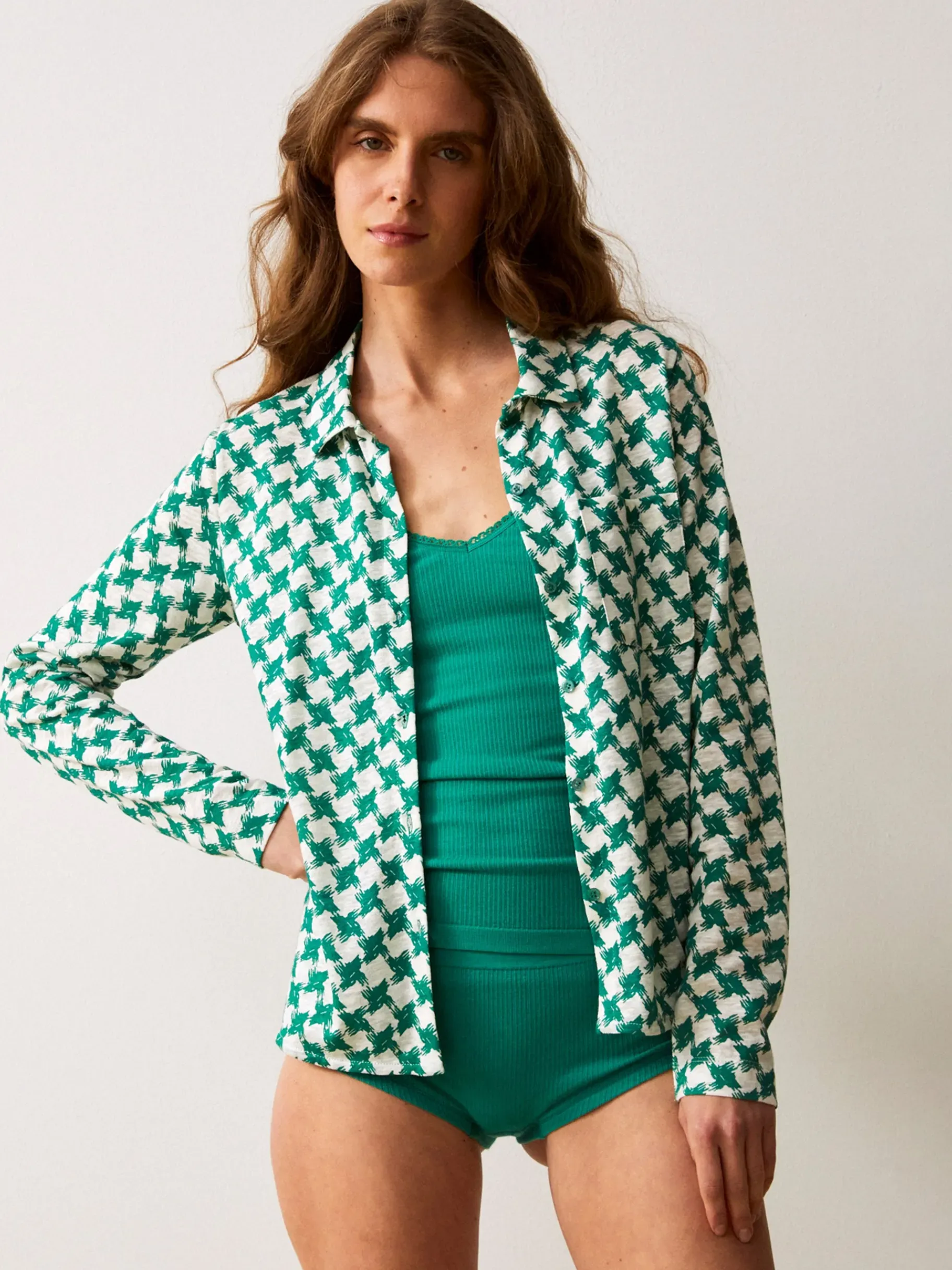 BENSIMON Tops & Chemises<Chemise cylene noeud PRINT NOEUD