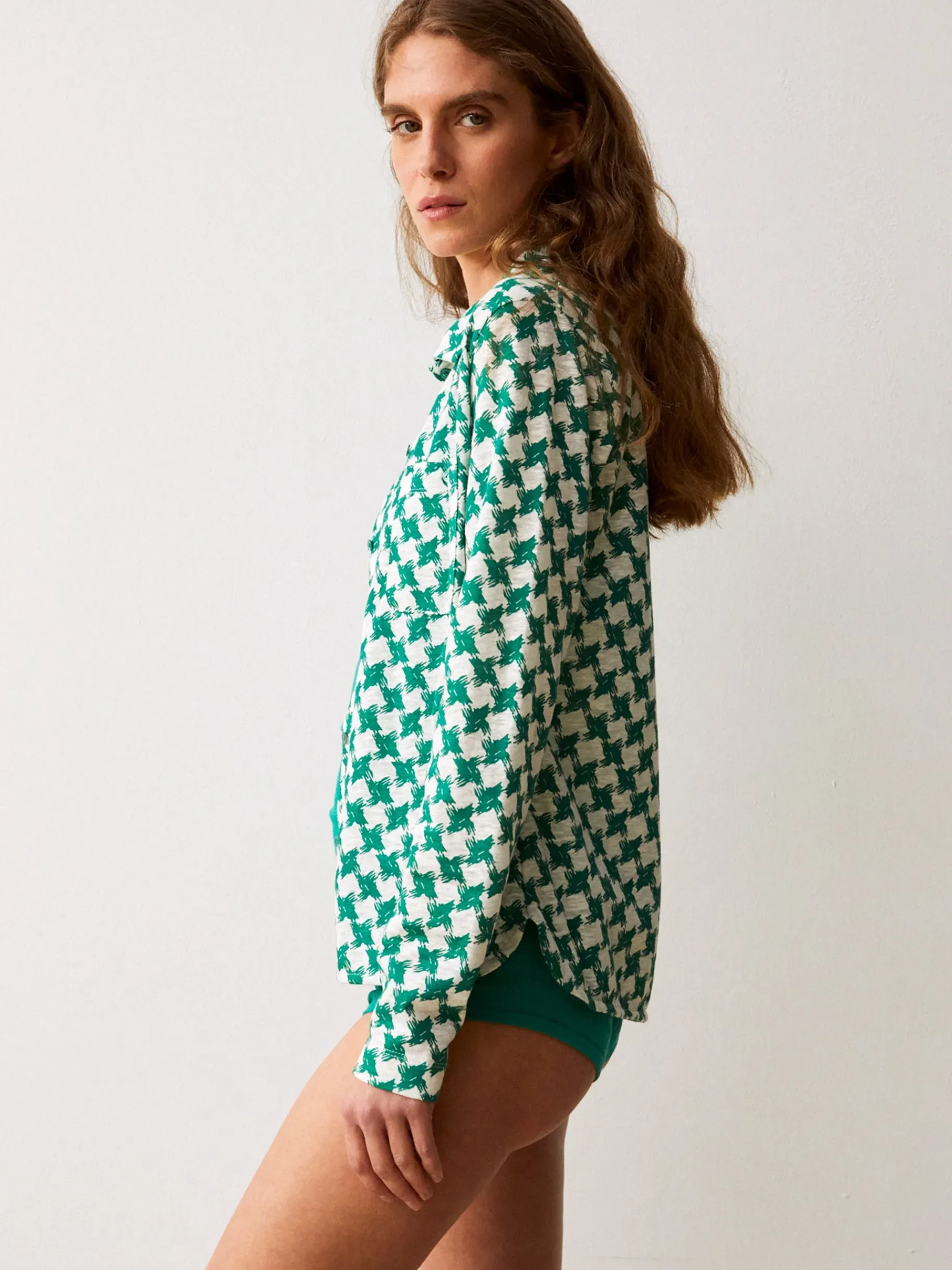 BENSIMON Tops & Chemises<Chemise cylene noeud PRINT NOEUD