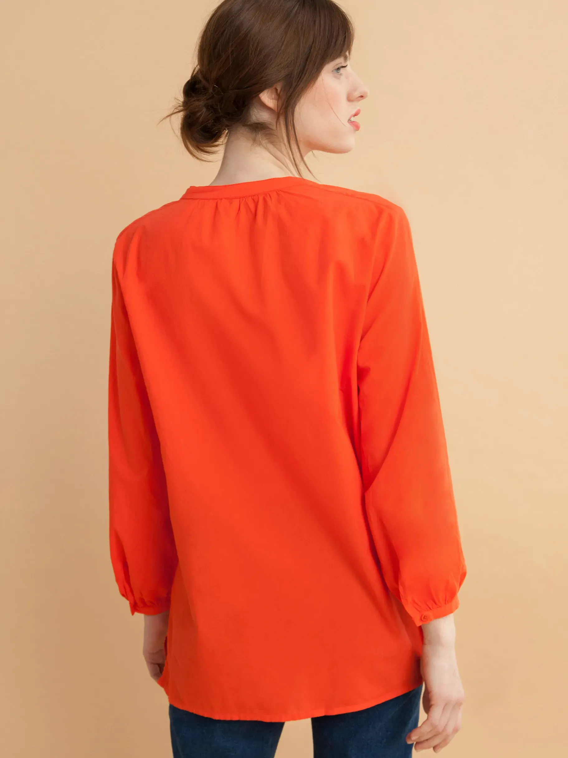 BENSIMON Tops & Chemises<Chemise fest COQUELICOT