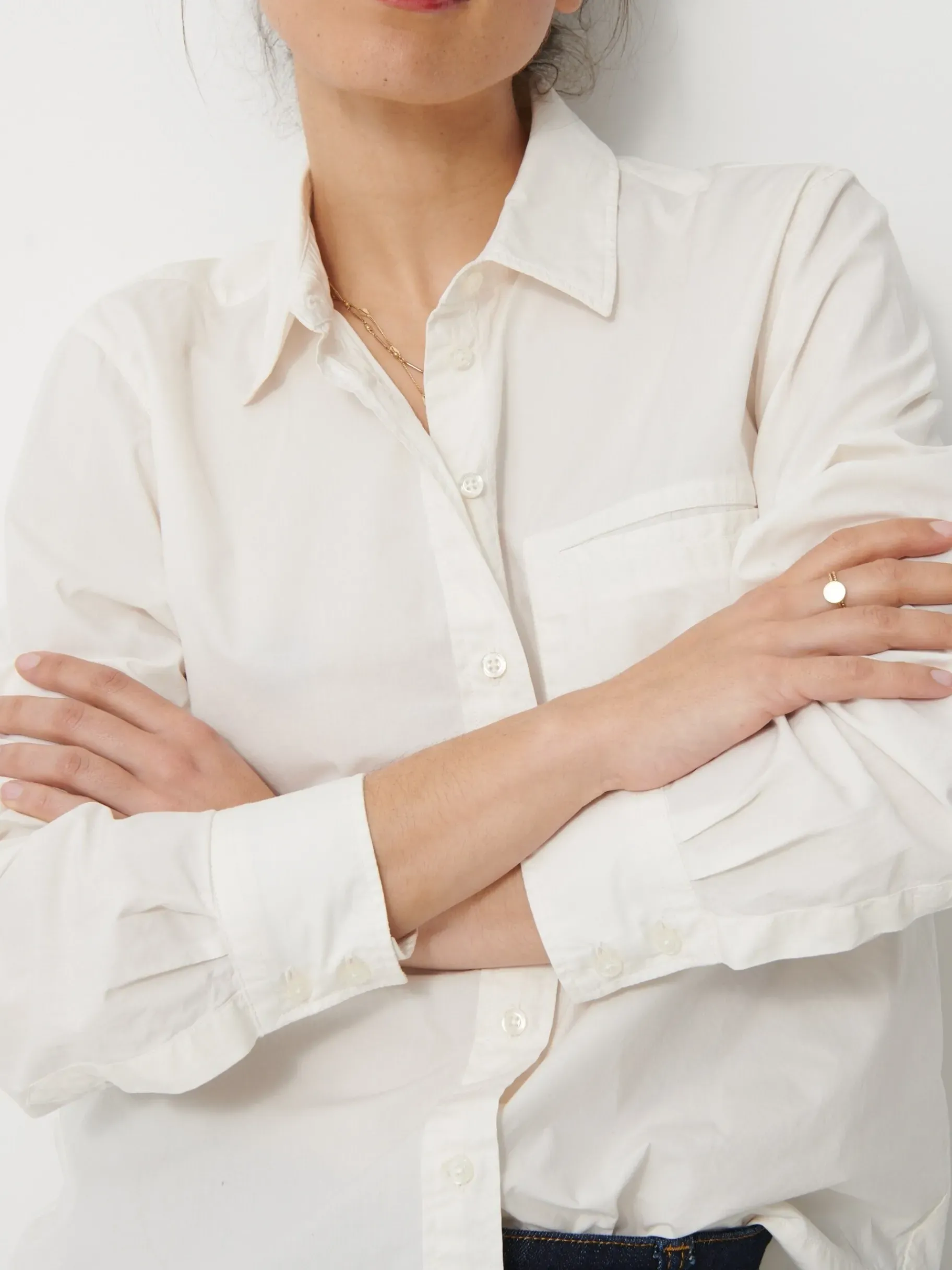 BENSIMON Tops & Chemises<Chemise galicia BLANC