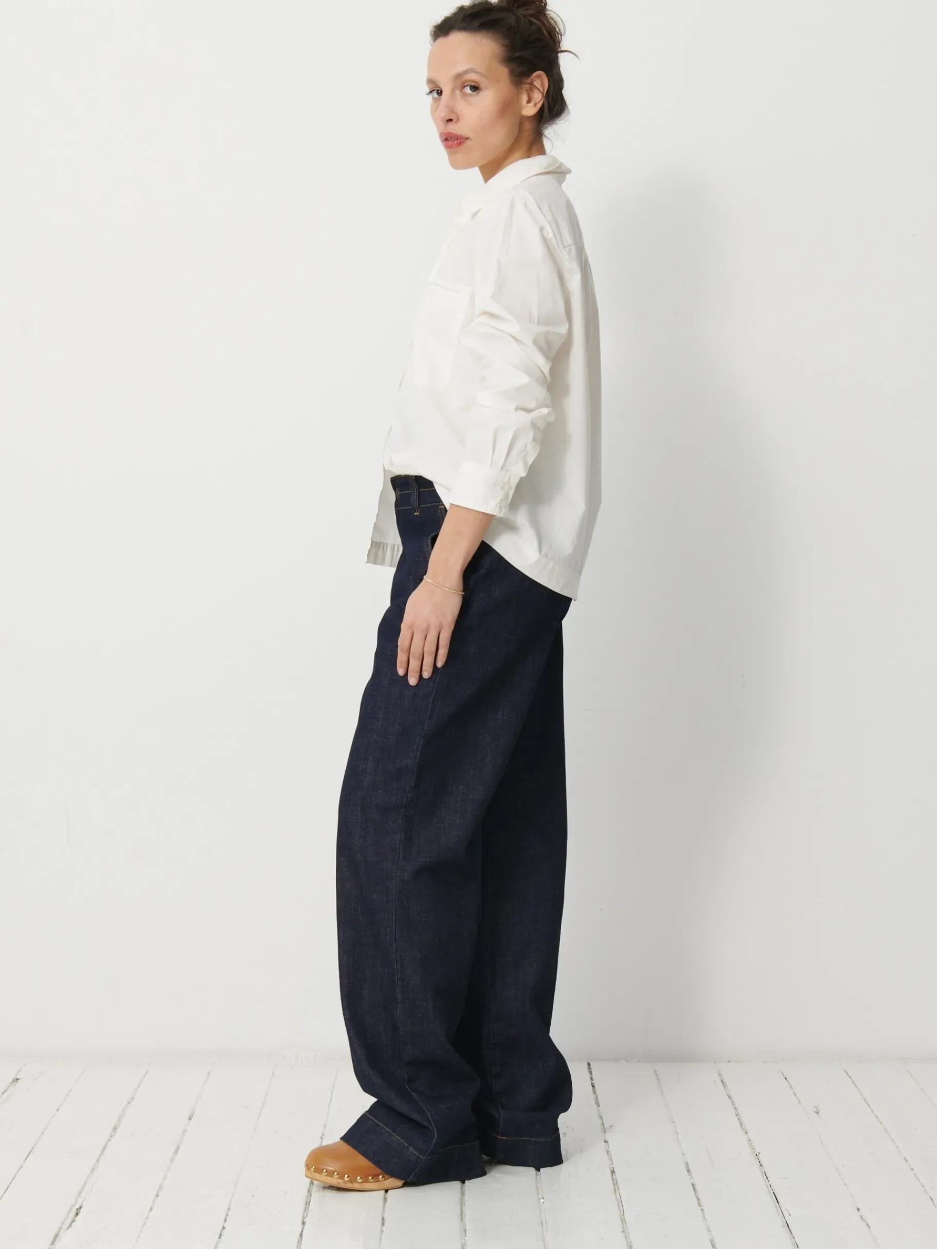 BENSIMON Tops & Chemises<Chemise galicia BLANC