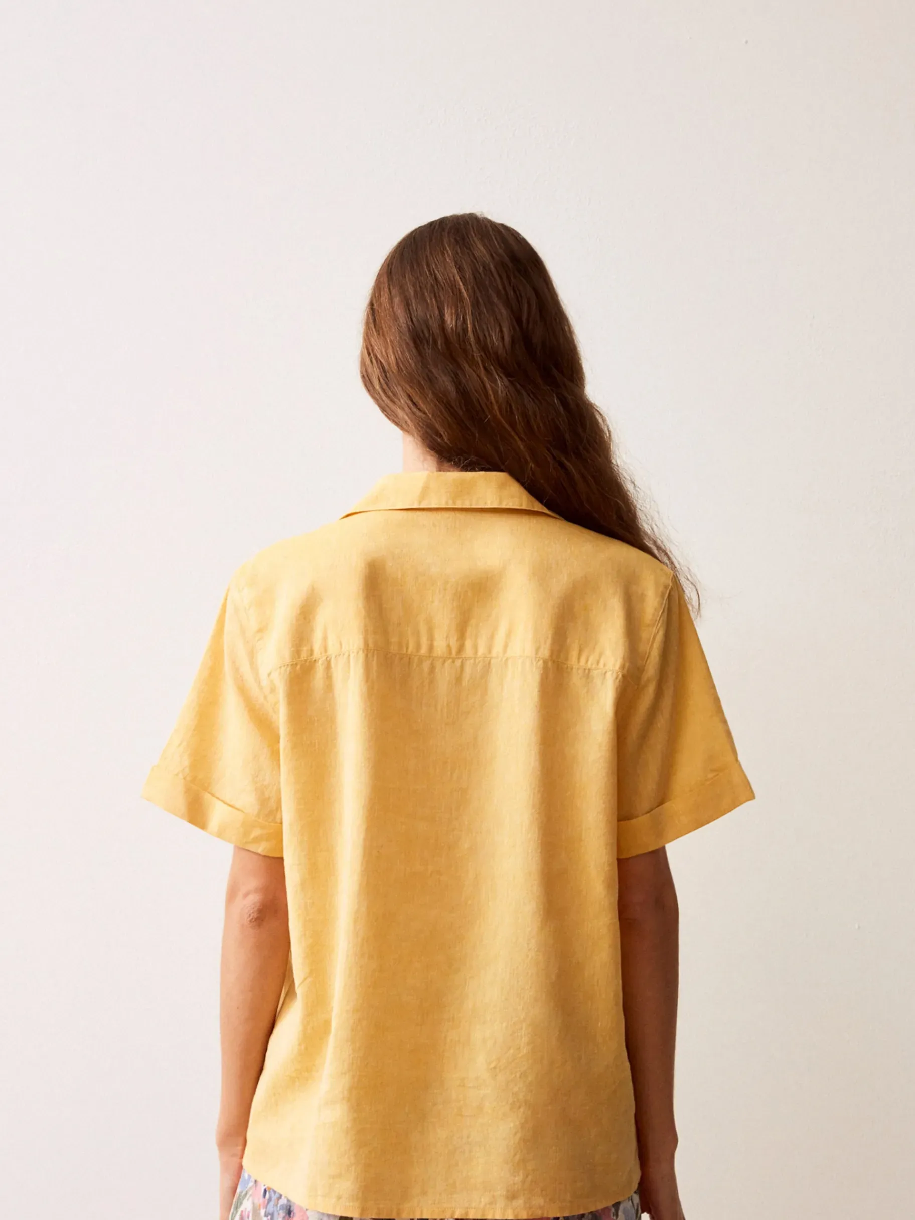 BENSIMON Tops & Chemises<Chemise hawai JAUNE