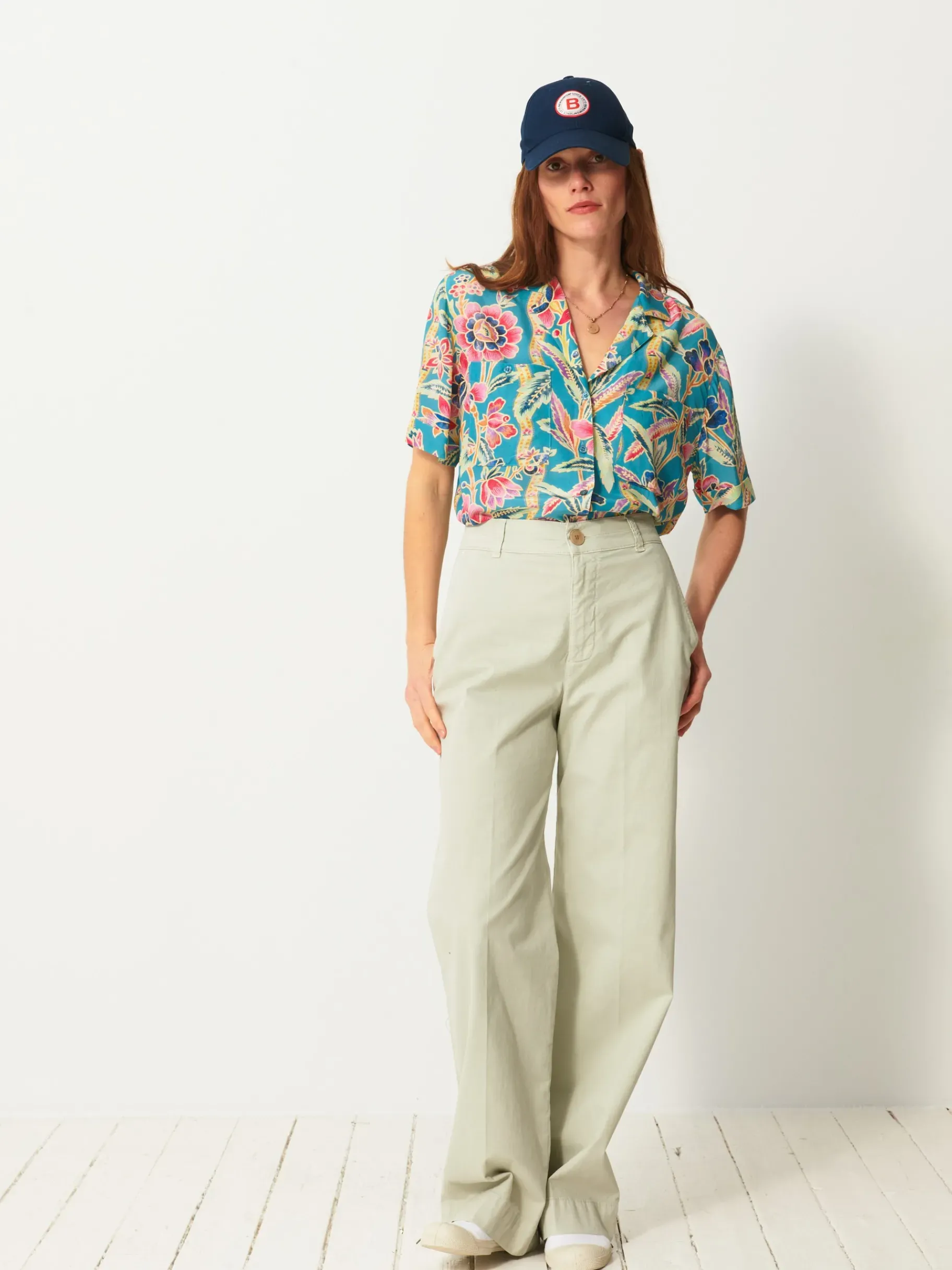 BENSIMON Tops & Chemises<Chemise hawai AZUR