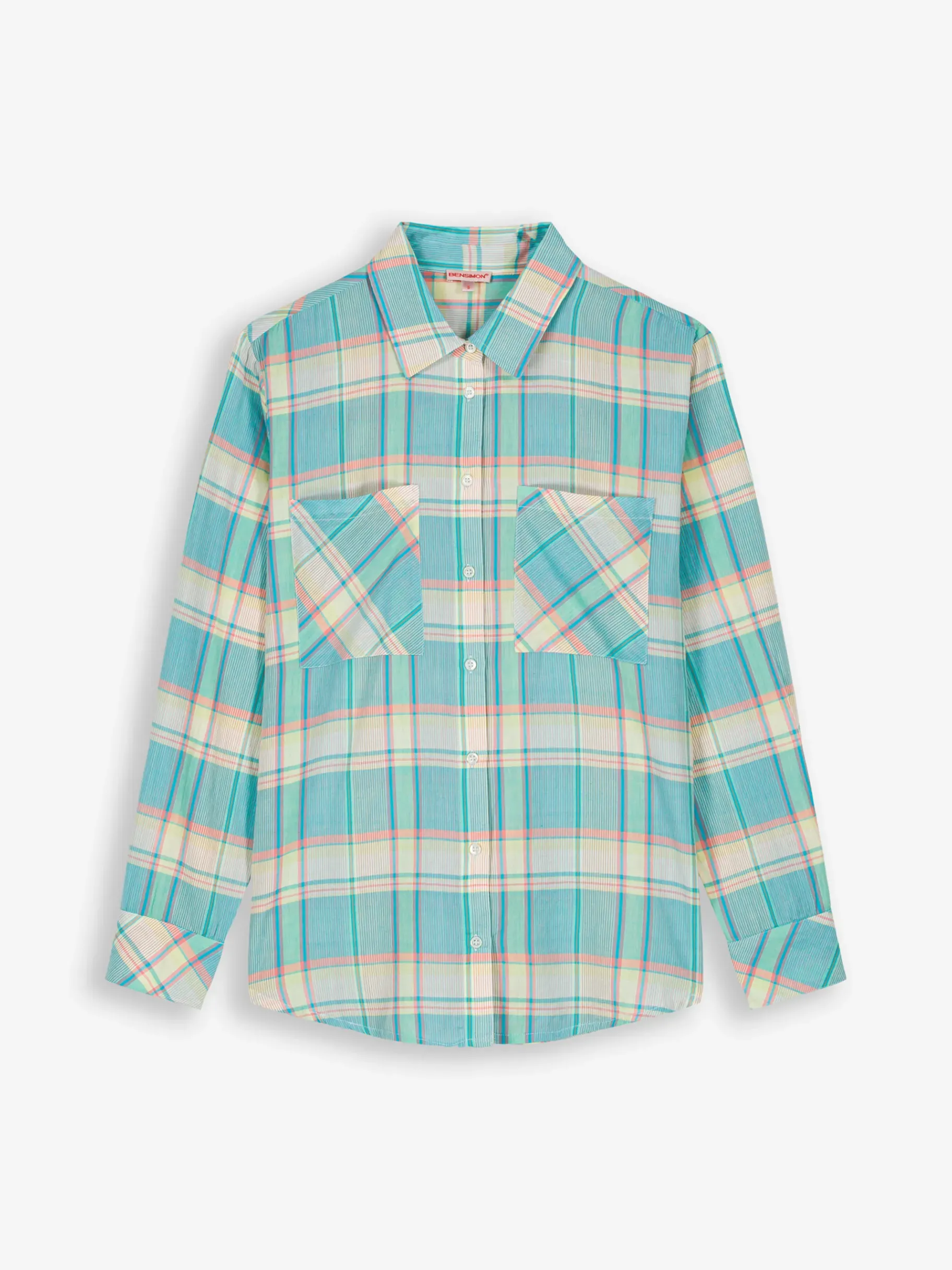 BENSIMON Tops & Chemises<Chemise hilario CARREAUX