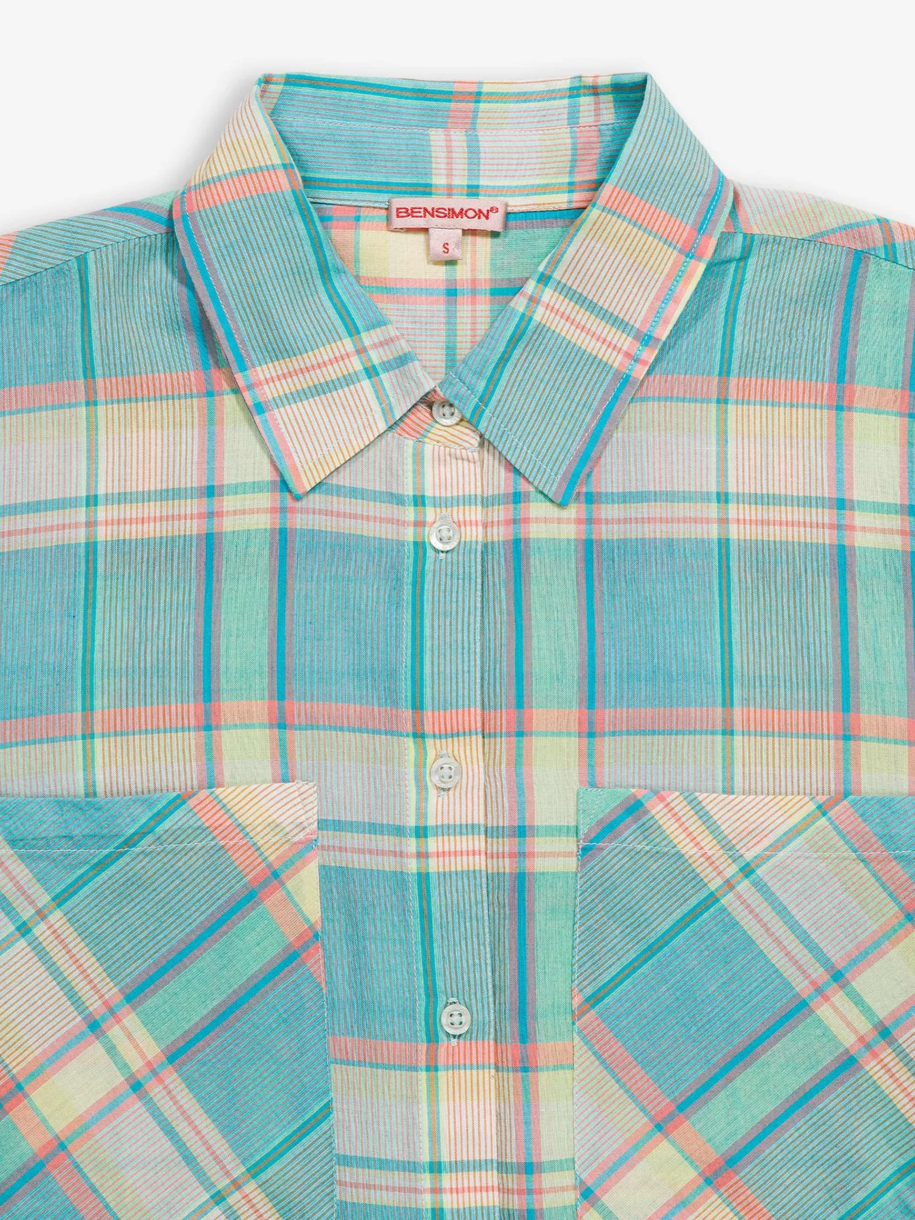 BENSIMON Tops & Chemises<Chemise hilario CARREAUX