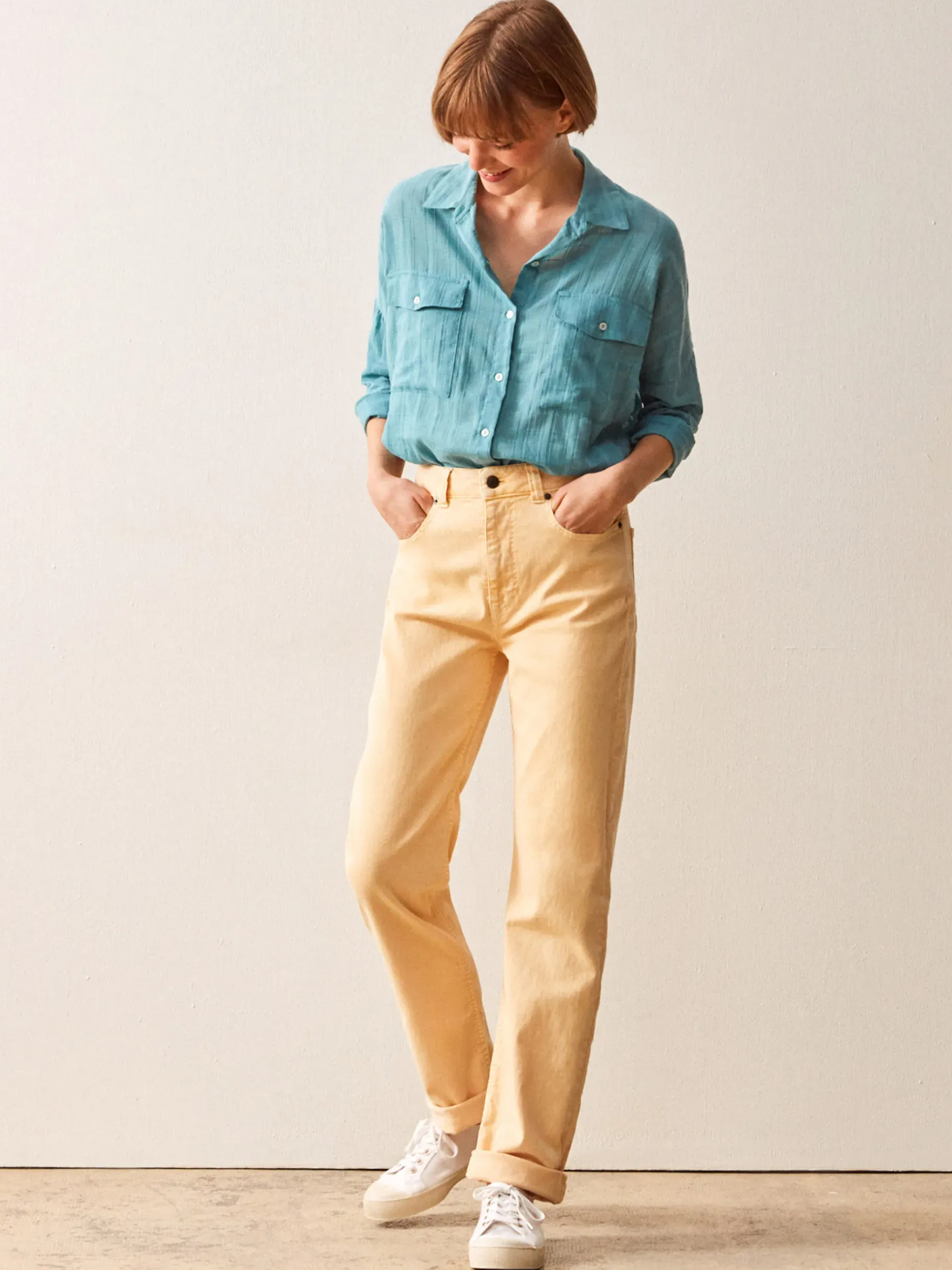BENSIMON Tops & Chemises<Chemise janice BLEU PETROLE