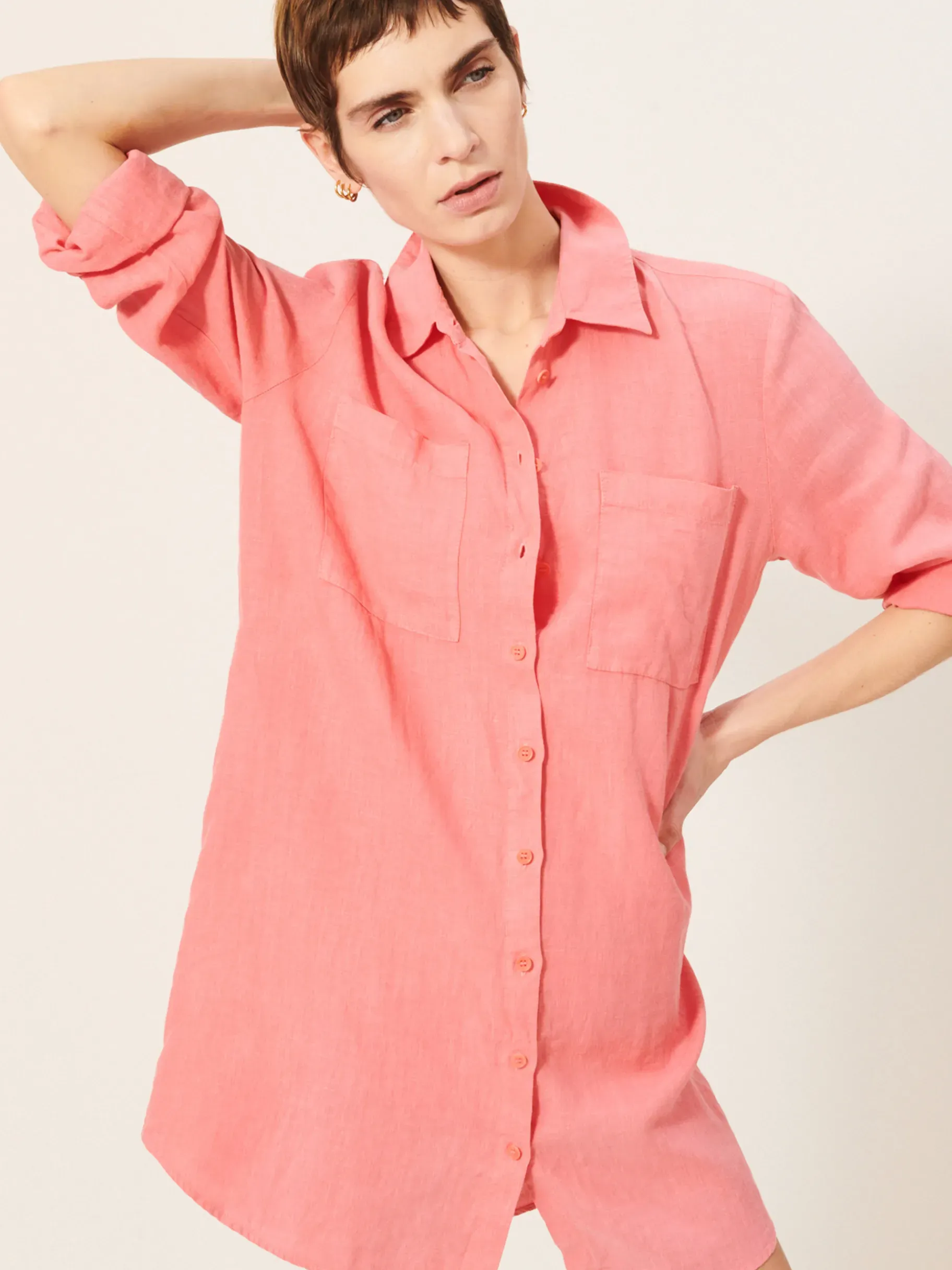 BENSIMON Tops & Chemises<Chemise juanita FLAMINGO