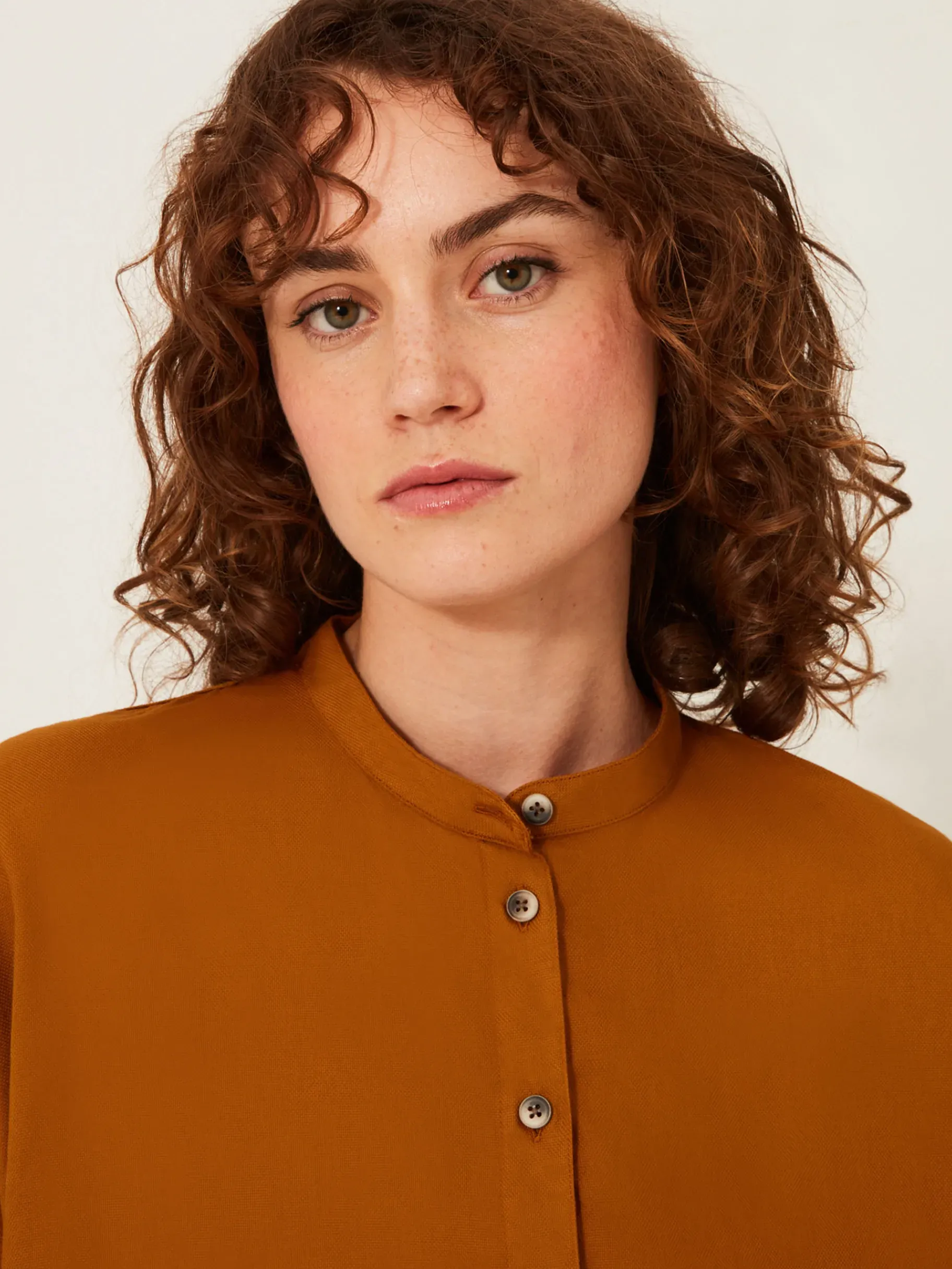 BENSIMON Tops & Chemises<Chemise lanica TABAC