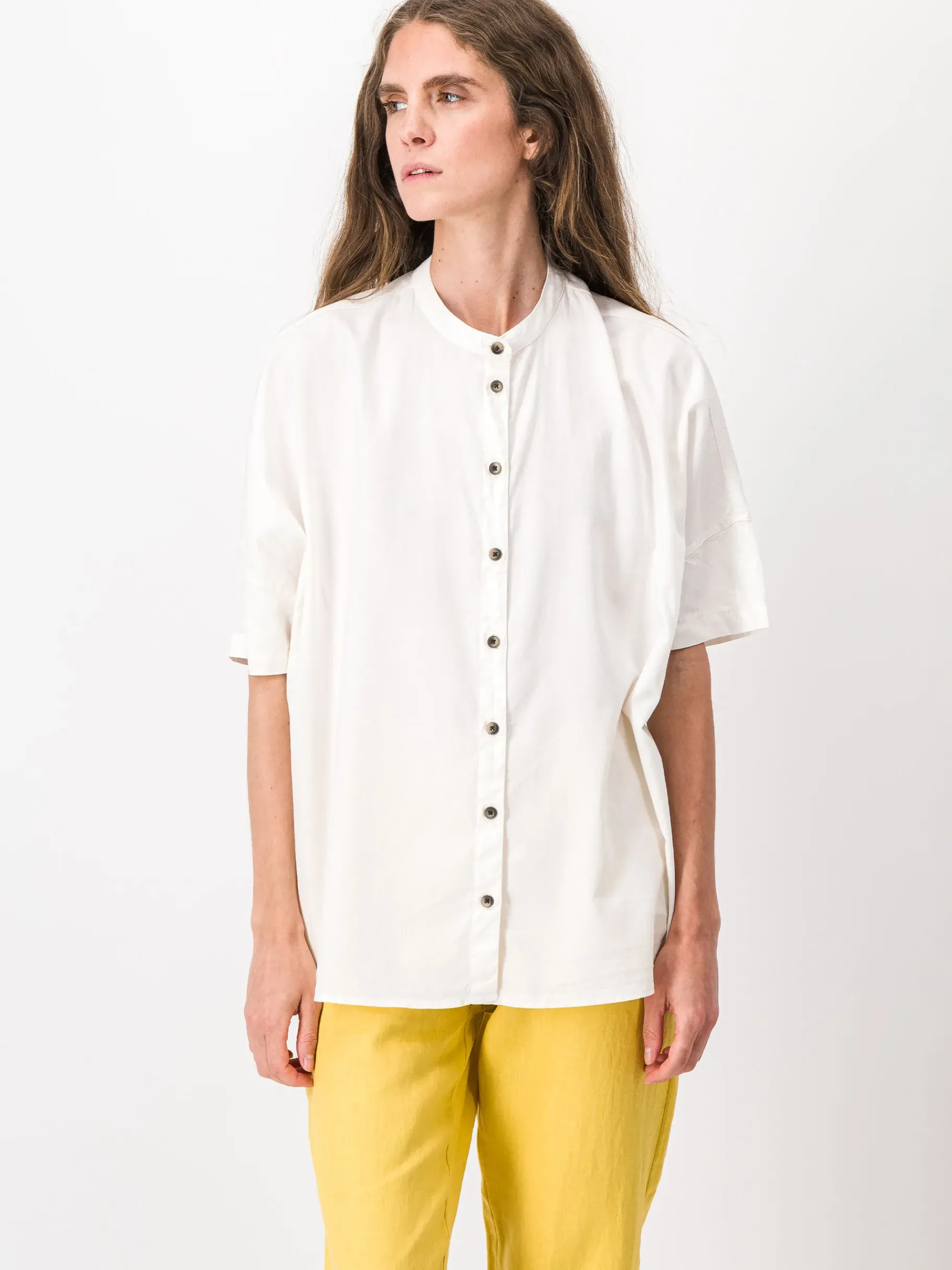 BENSIMON Tops & Chemises<Chemise lanica CREME