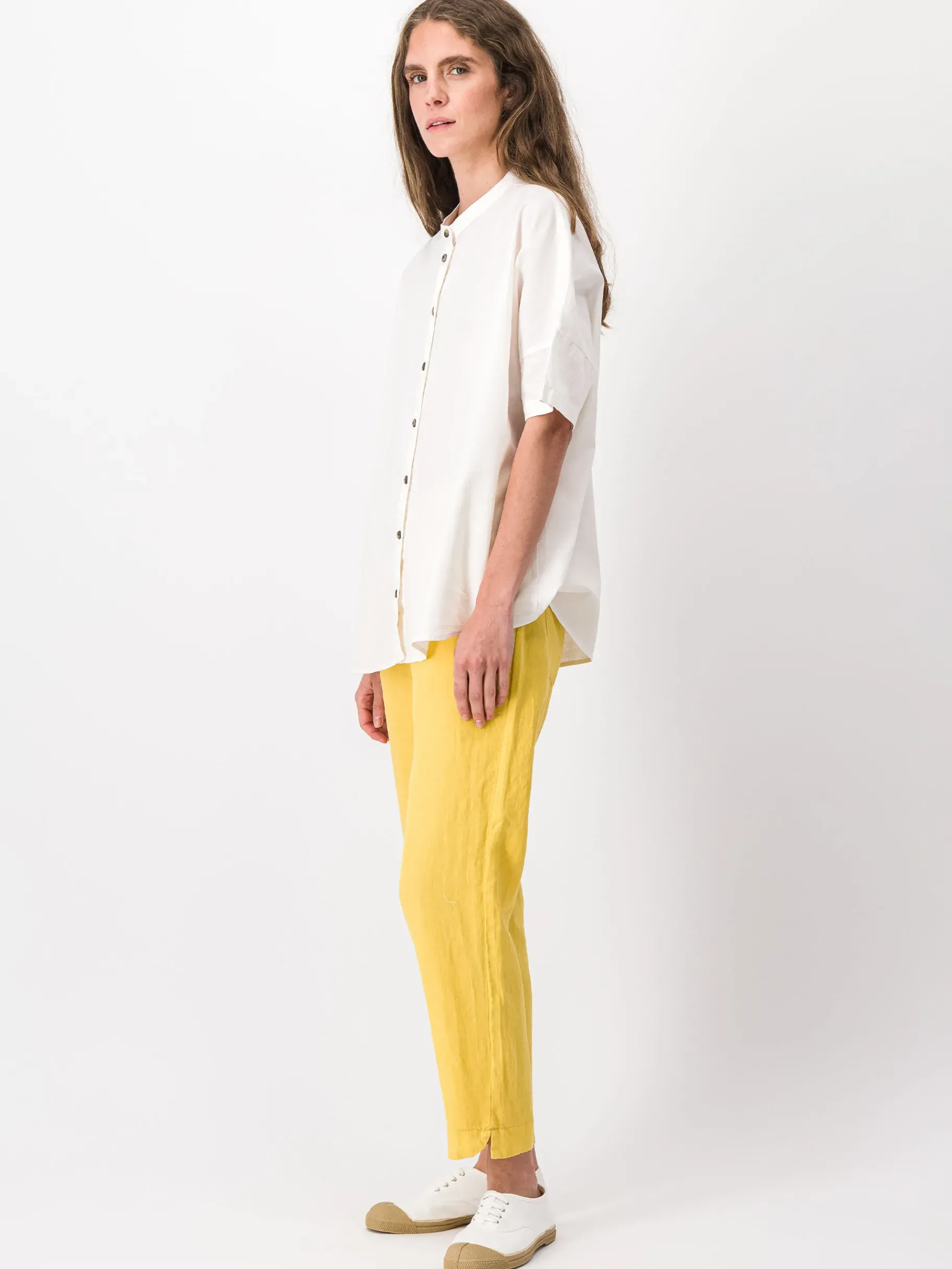 BENSIMON Tops & Chemises<Chemise lanica CREME